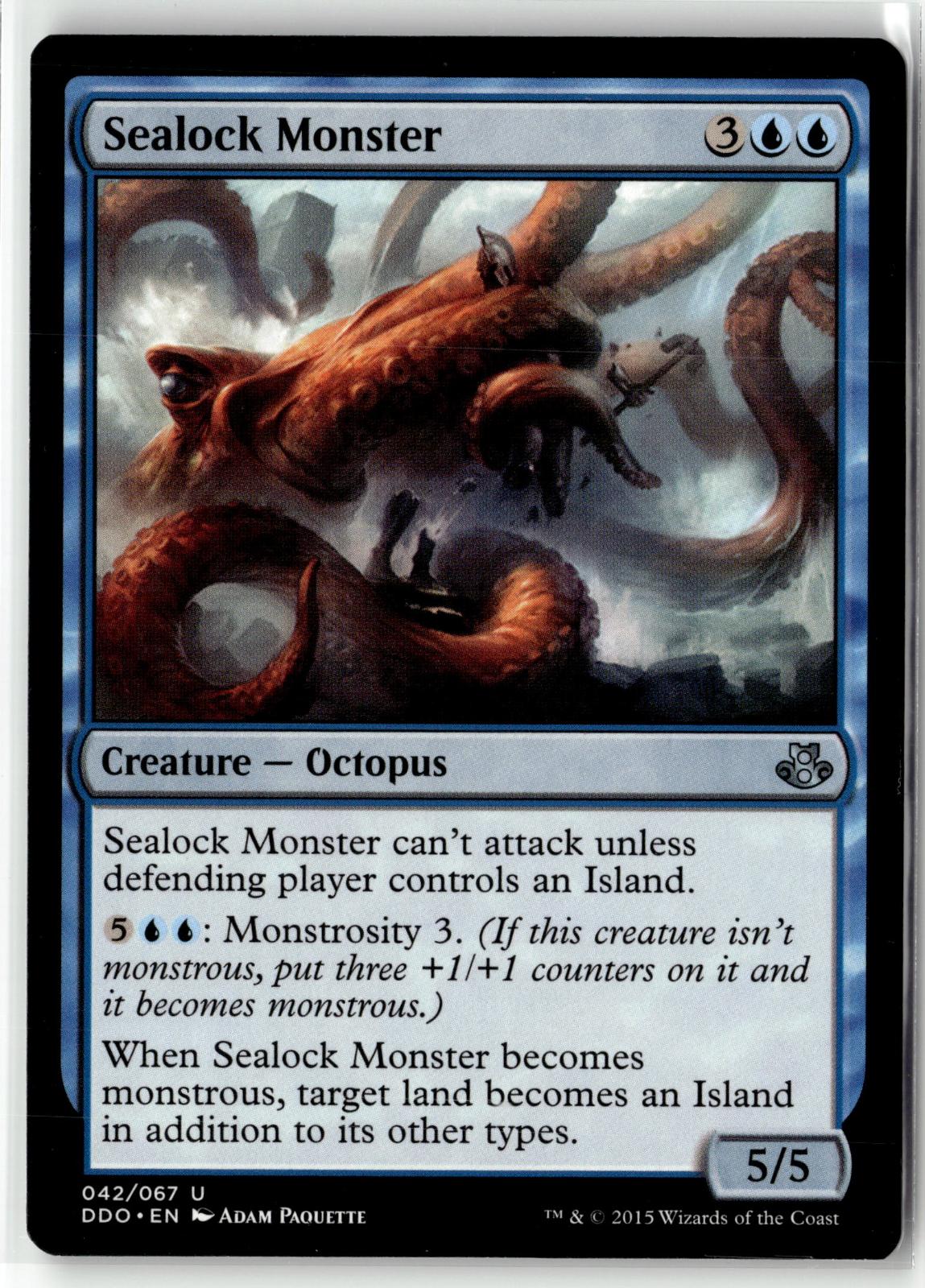 Sealock Monster 42 Duel Decks: Elspeth vs. Kiora Magic: The Gathering NM