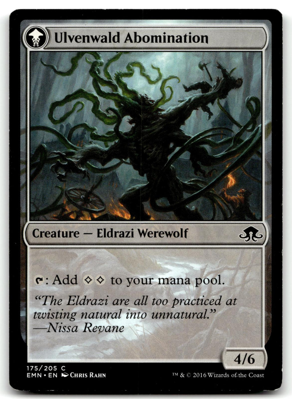 Ulvenwald Captive 175 Common Eldritch Moon Magic: The Gathering Near Mint