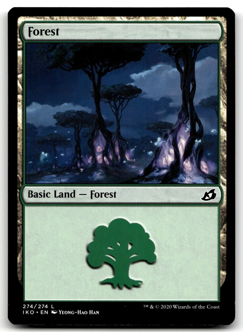 Forest (274) 274 Land Ikoria: Lair of Behemoths Magic: The Gathering Near Mint