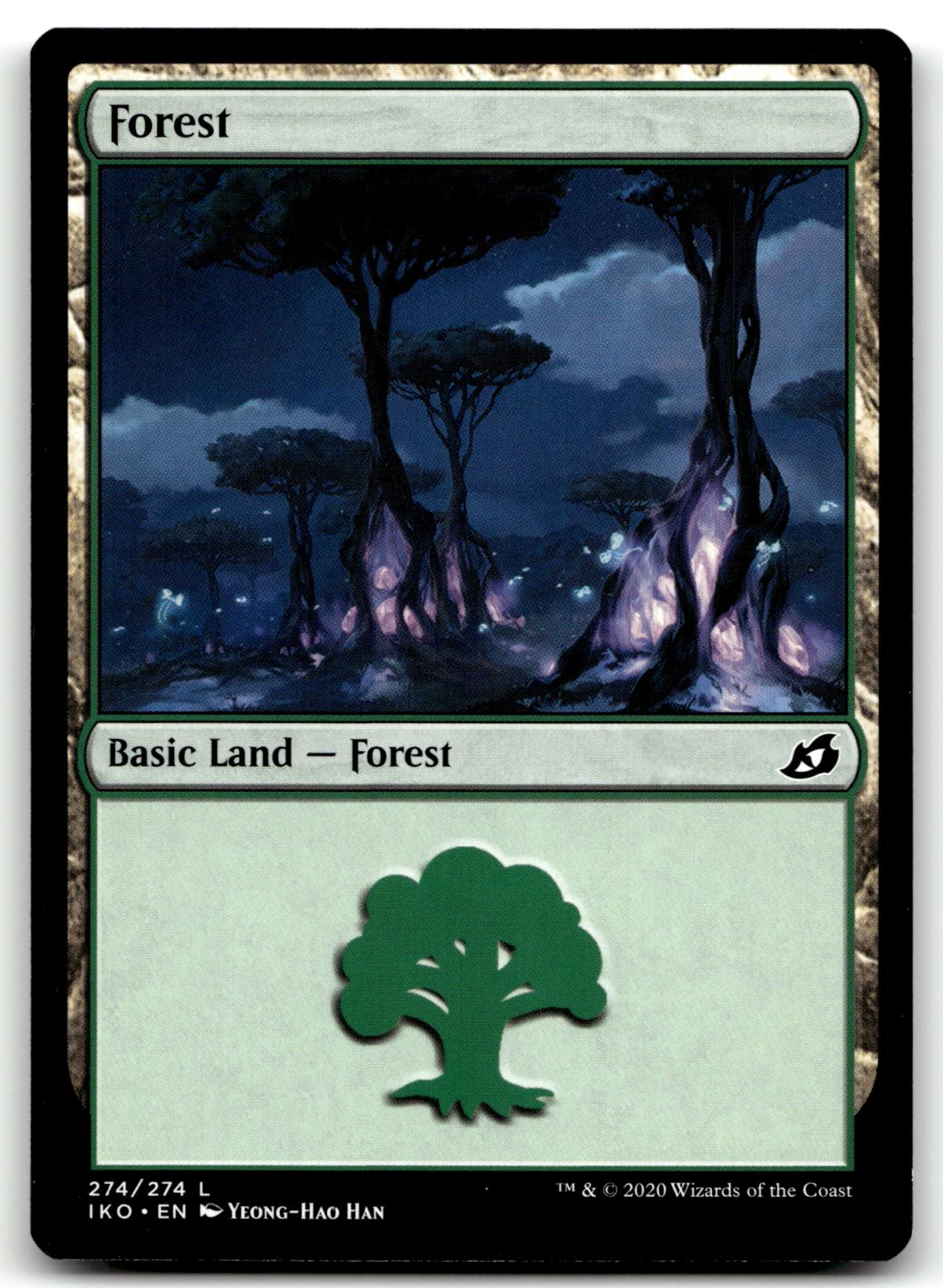 Forest (274) 274 Land Ikoria: Lair of Behemoths Magic: The Gathering Near Mint