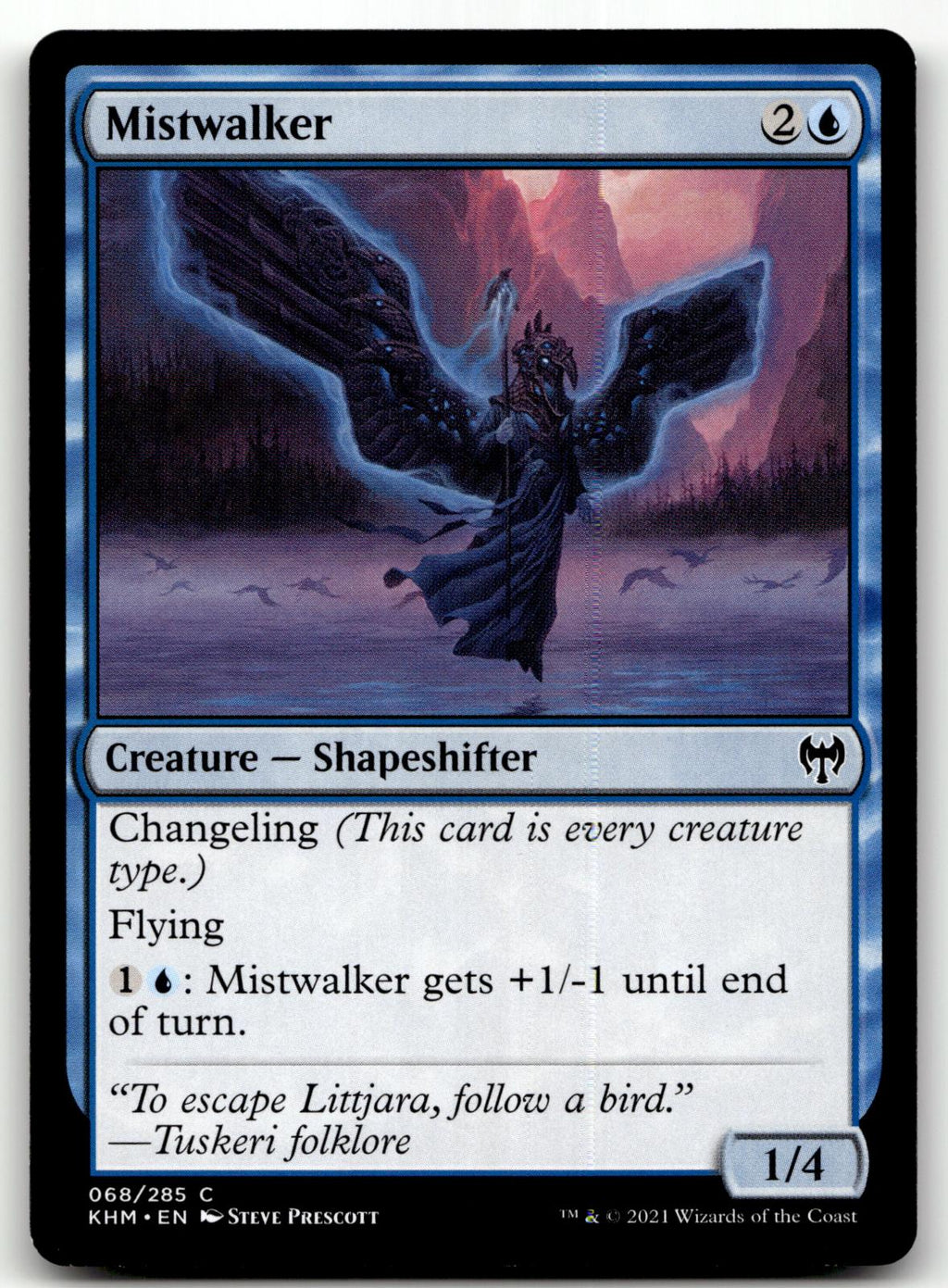 Mistwalker 68 Common Kaldheim Magic: The Gathering Near Mint