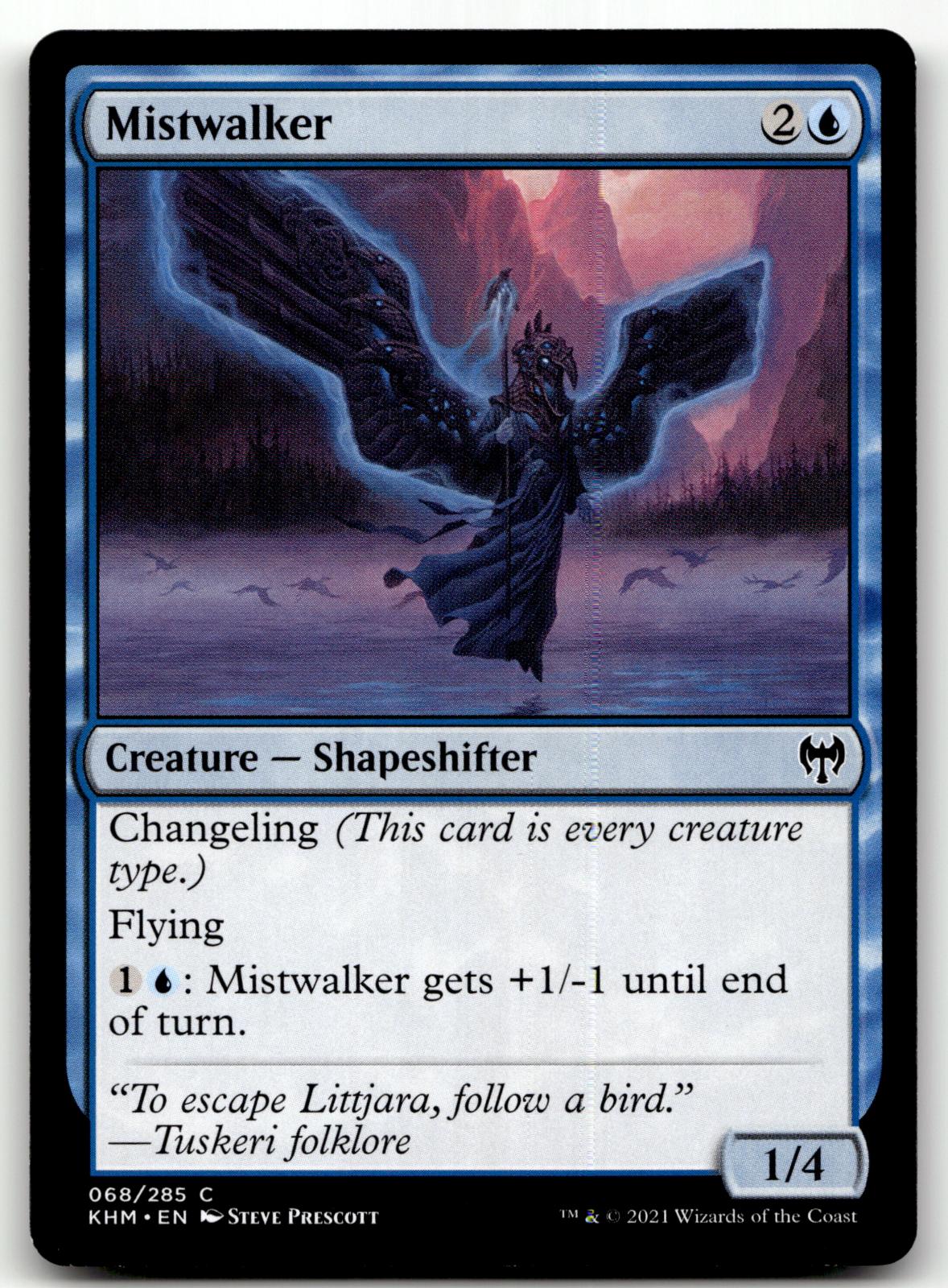 Mistwalker 68 Common Kaldheim Magic: The Gathering Near Mint