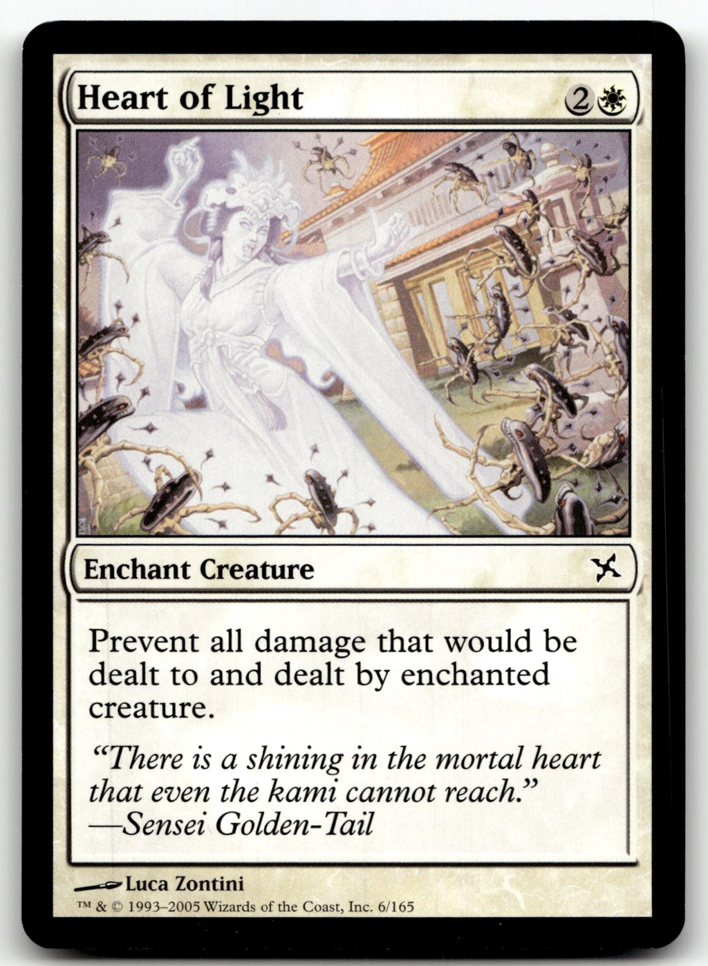 Heart of Light 6 Common Betrayers of Kamigawa Magic: The Gathering Near Mint