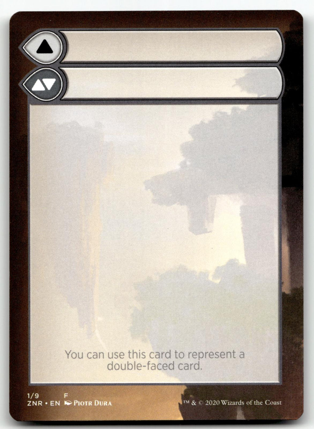 Helper Card - 1/9 1 Special Zendikar Rising Magic: The Gathering Near Mint