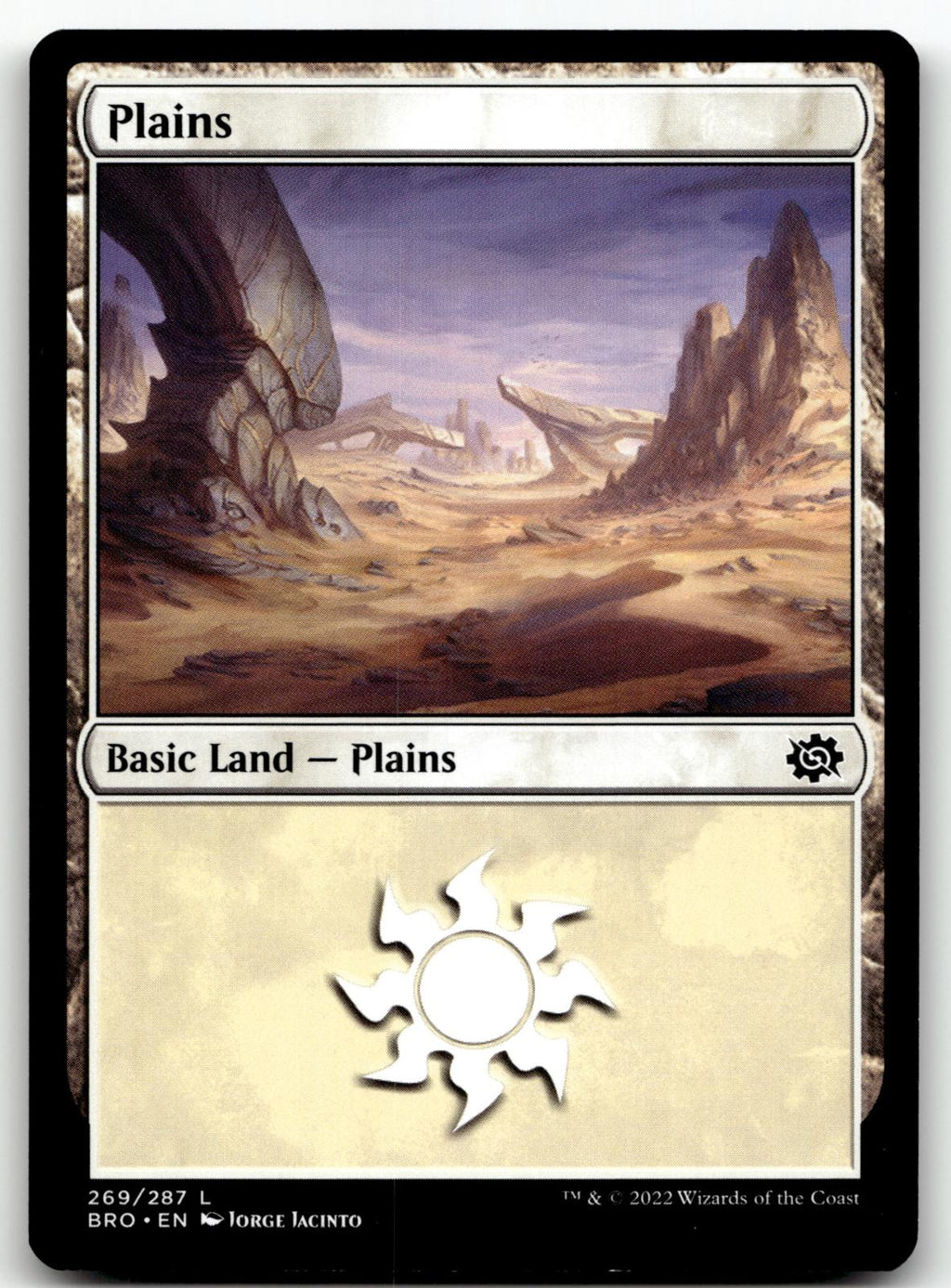 Plains (269) 269 Land The Brothers' War Magic: The Gathering Near Mint