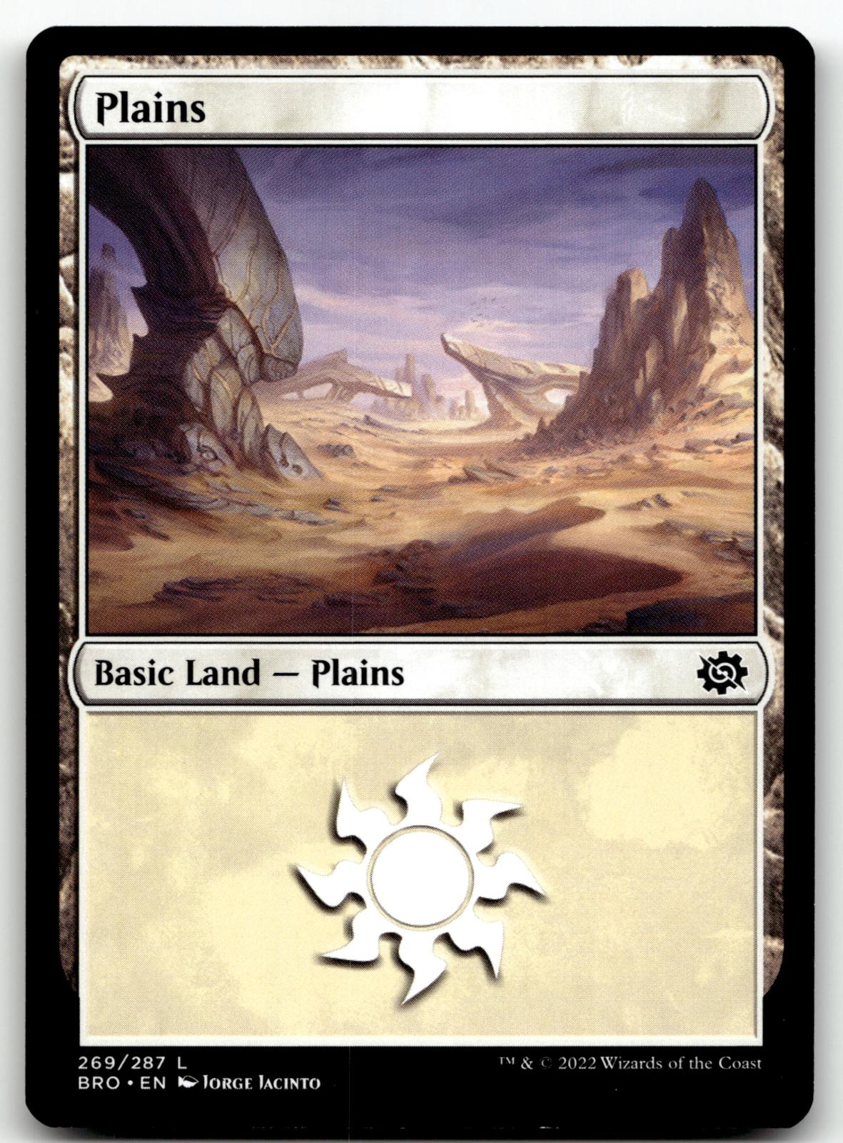 Plains (269) 269 Land The Brothers' War Magic: The Gathering Near Mint