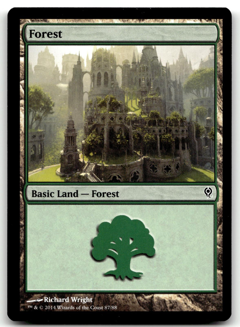 Forest (87) 87 Land Duel Decks: Jace vs. Vraska Magic: The Gathering Near Mint