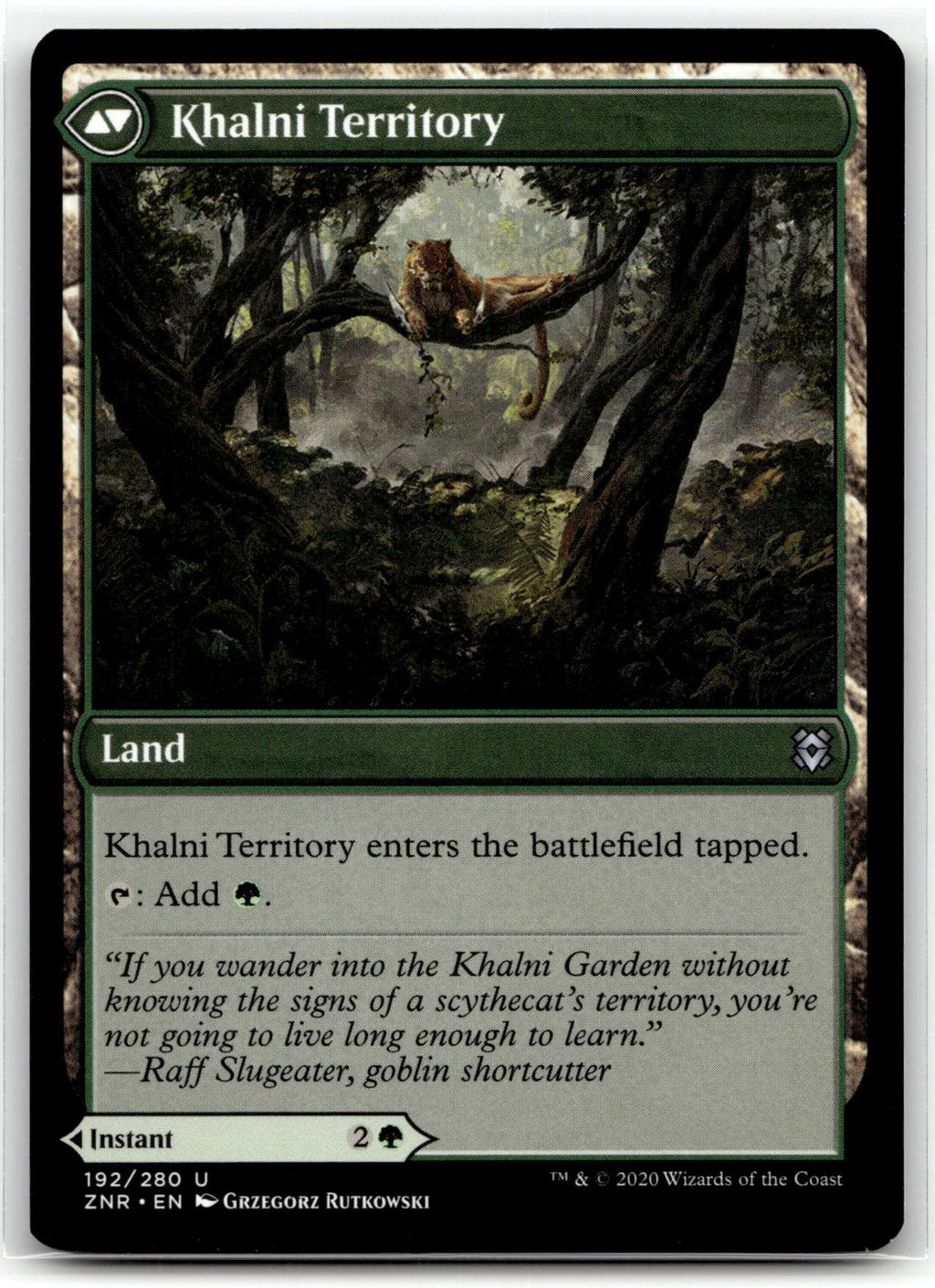 Khalni Ambush 192 Uncommon Zendikar Rising Magic: The Gathering Near Mint