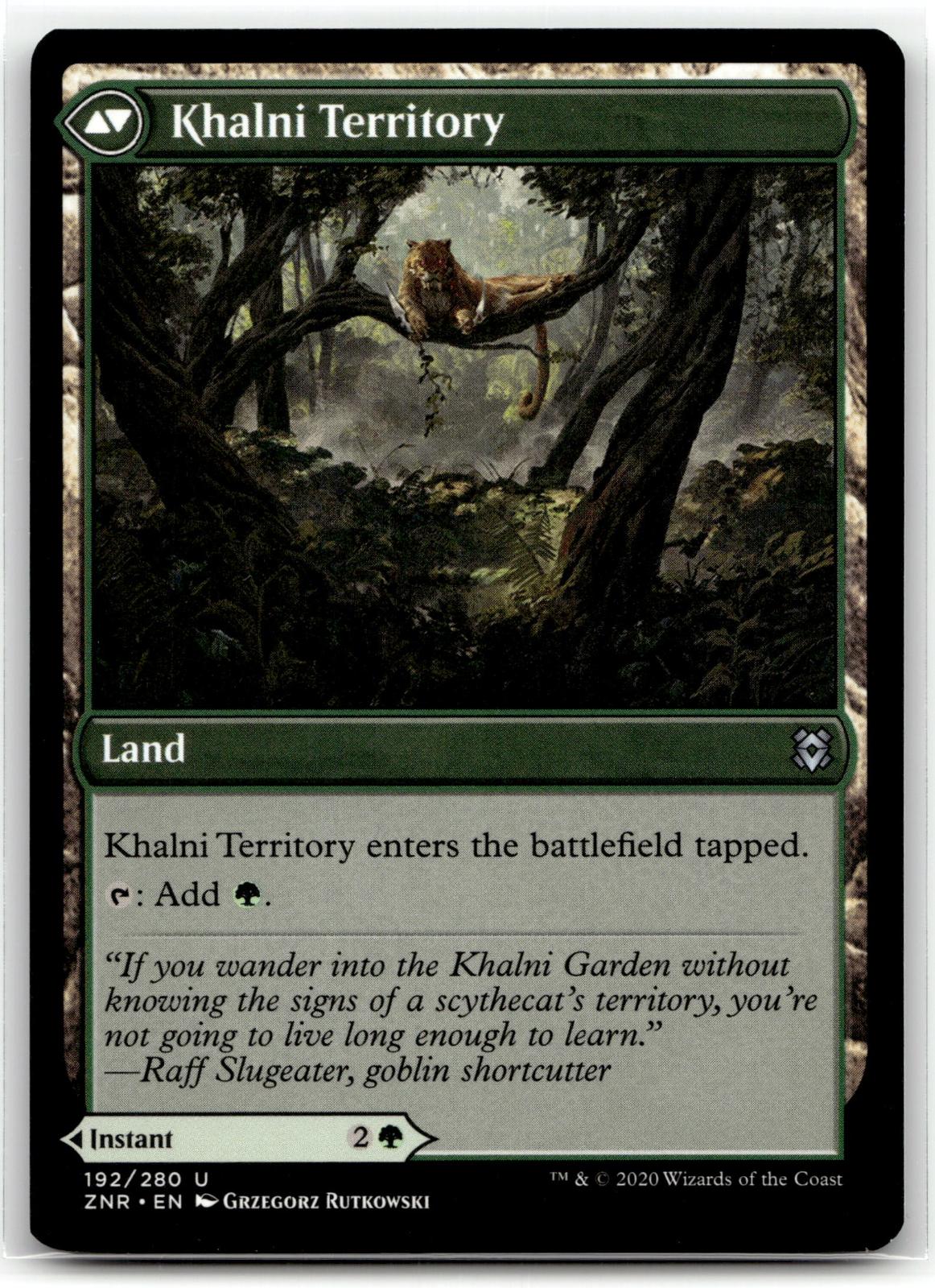 Khalni Ambush 192 Uncommon Zendikar Rising Magic: The Gathering Near Mint