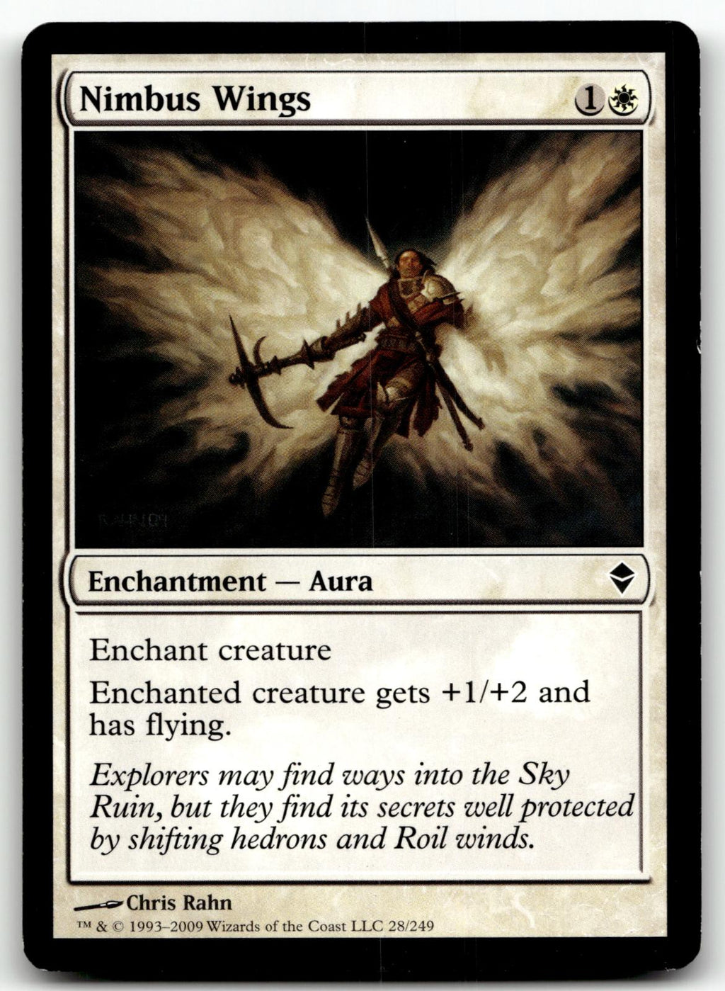 Nimbus Wings 28 Common Zendikar Magic: The Gathering Near Mint