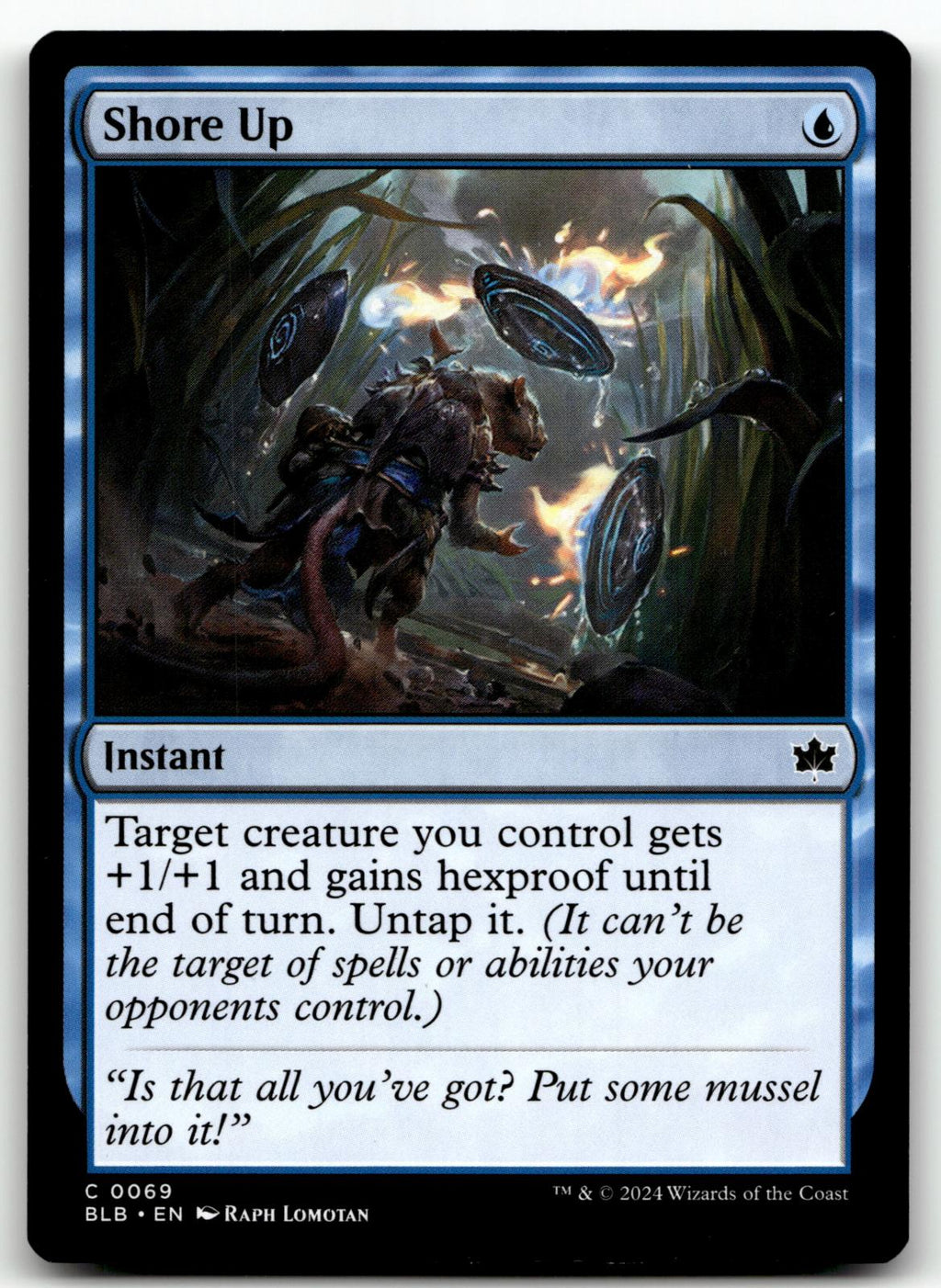 Shore Up 69 Common Bloomburrow Magic: The Gathering Near Mint