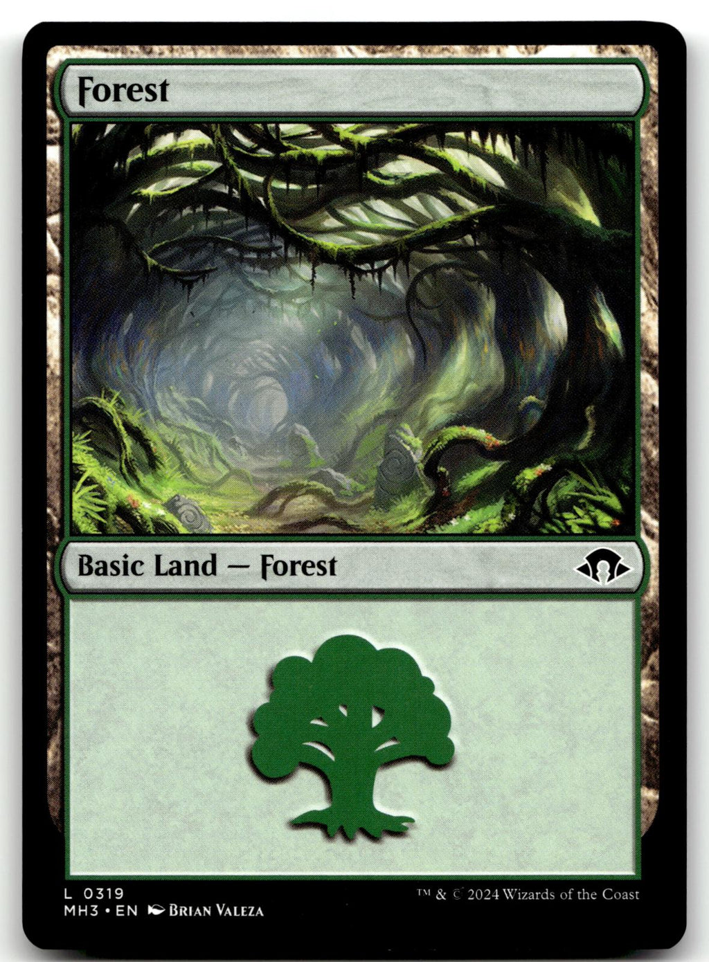 Forest (0319) 319 Land Modern Horizons 3 Magic: The Gathering Near Mint