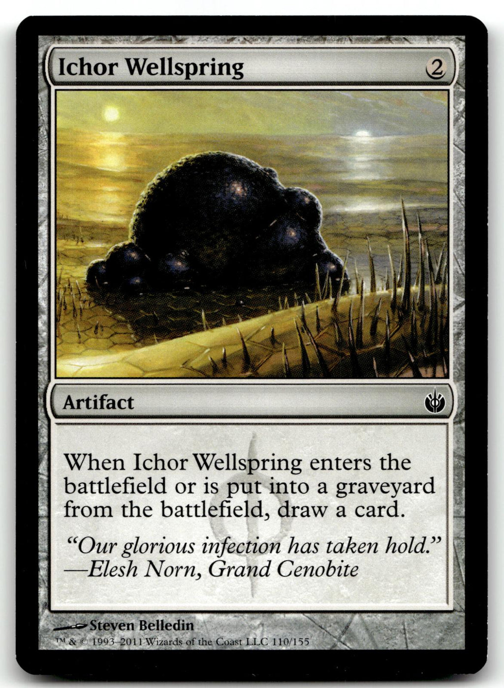 Ichor Wellspring 110 Common Mirrodin Besieged Magic: The Gathering Near Mint