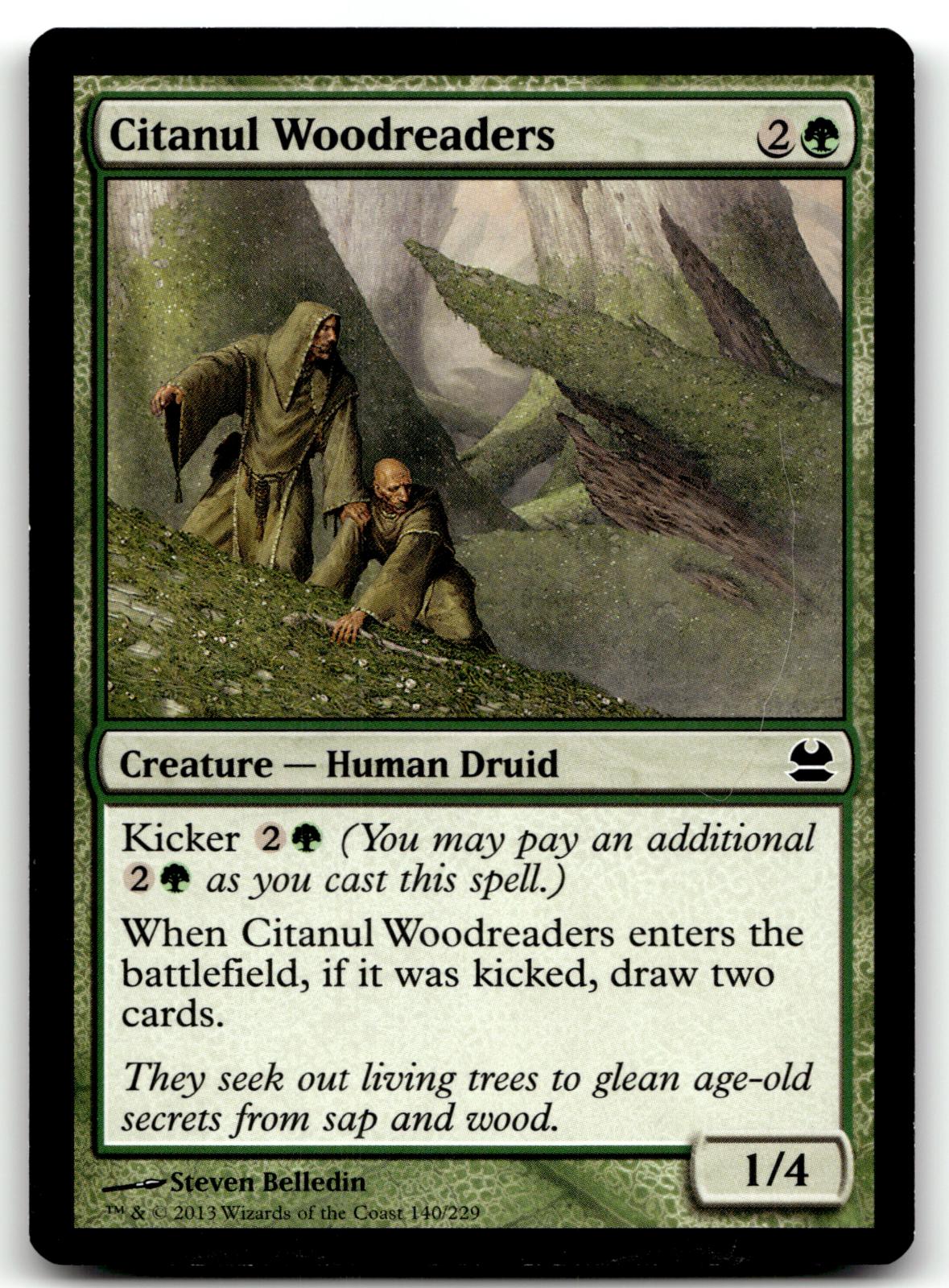 Citanul Woodreaders 140 Common Modern Masters Magic: The Gathering Near Mint