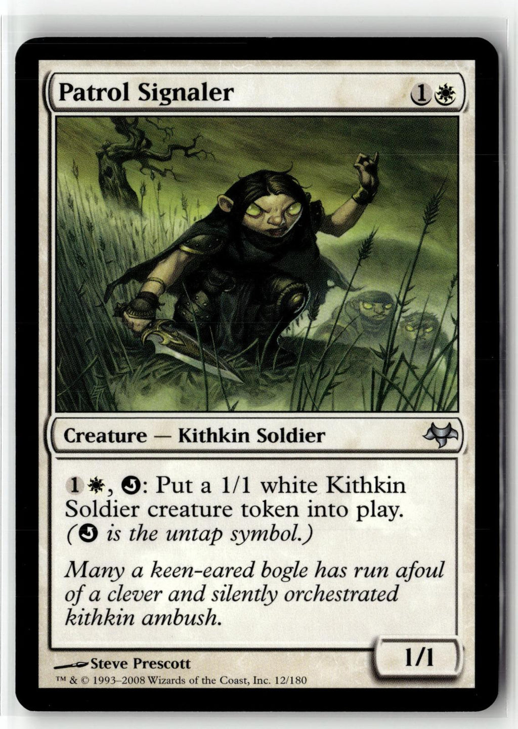 Patrol Signaler 12 Uncommon Eventide Magic: The Gathering Near Mint