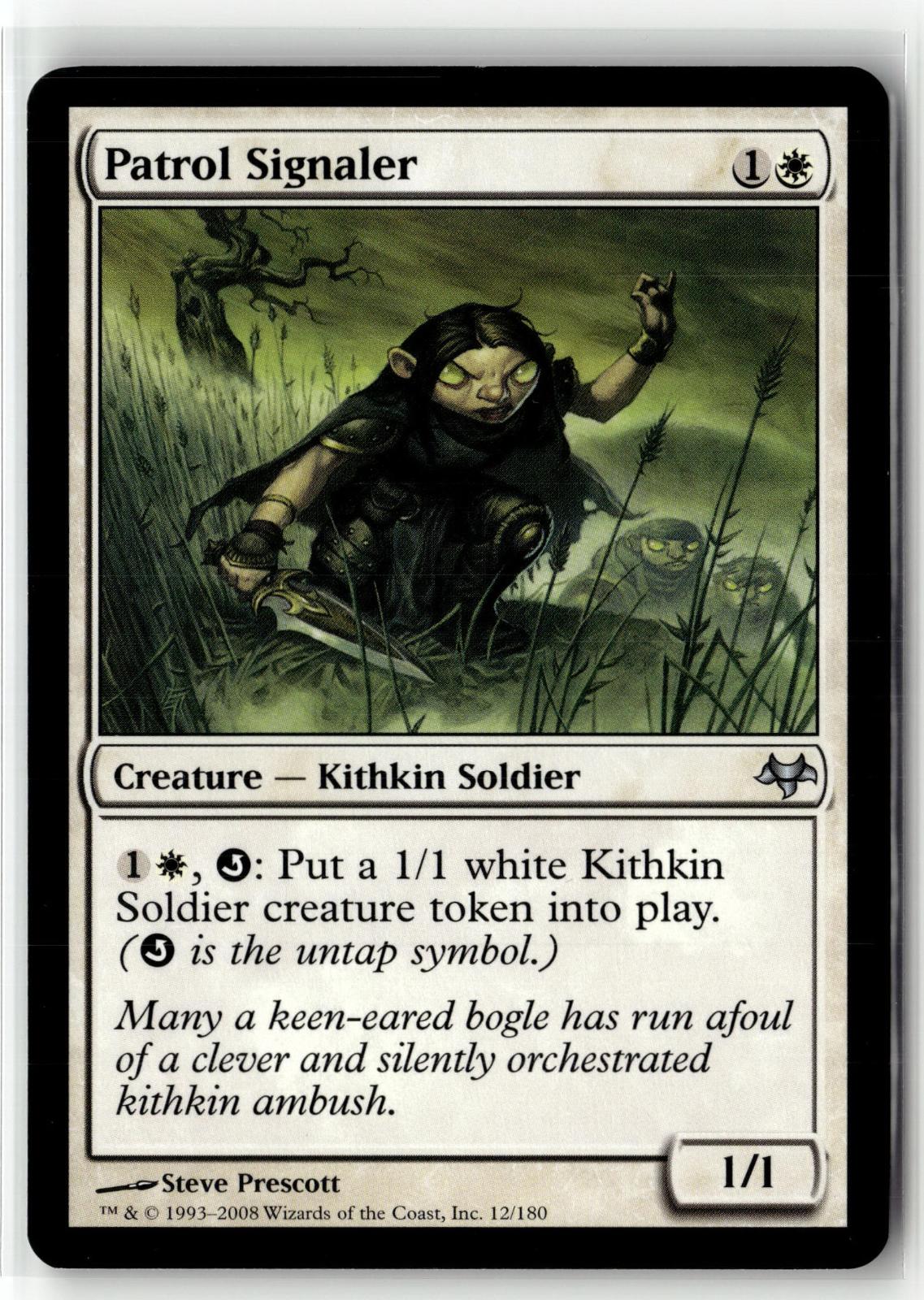 Patrol Signaler 12 Uncommon Eventide Magic: The Gathering Near Mint