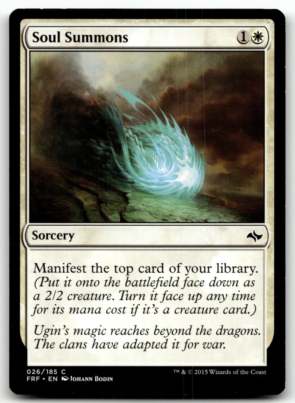 Soul Summons 26 Common Fate Reforged Magic: The Gathering Near Mint