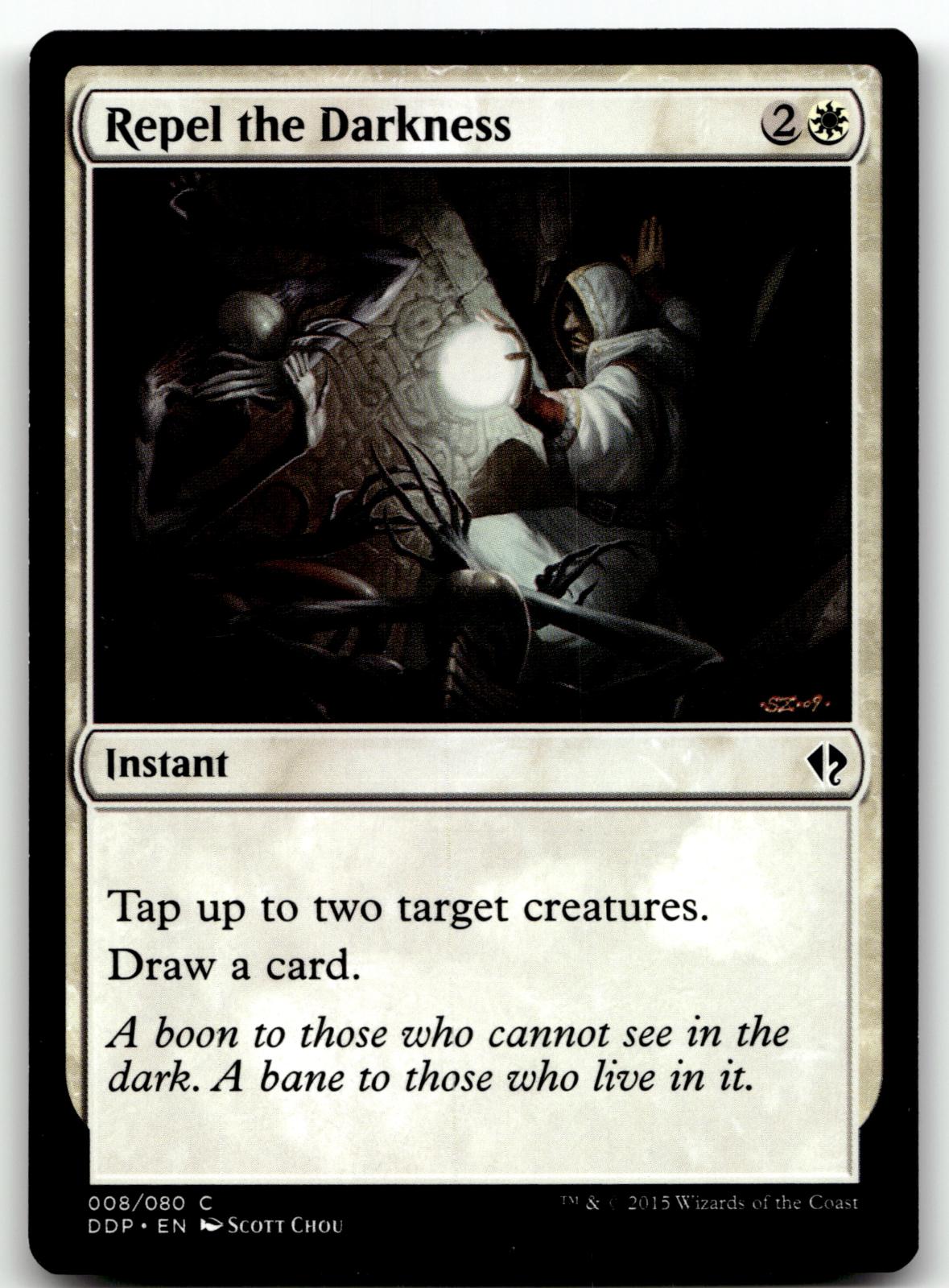 Repel the Darkness 8 Duel Decks: Zendikar vs. Eldrazi Magic: The Gathering NM