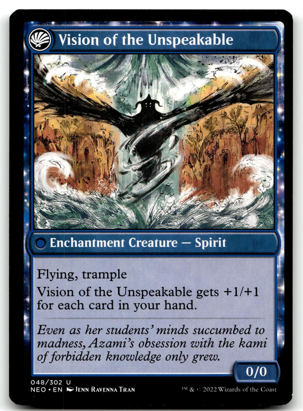 Behold the Unspeakable 48 Kamigawa: Neon Dynasty Magic: The Gathering NM