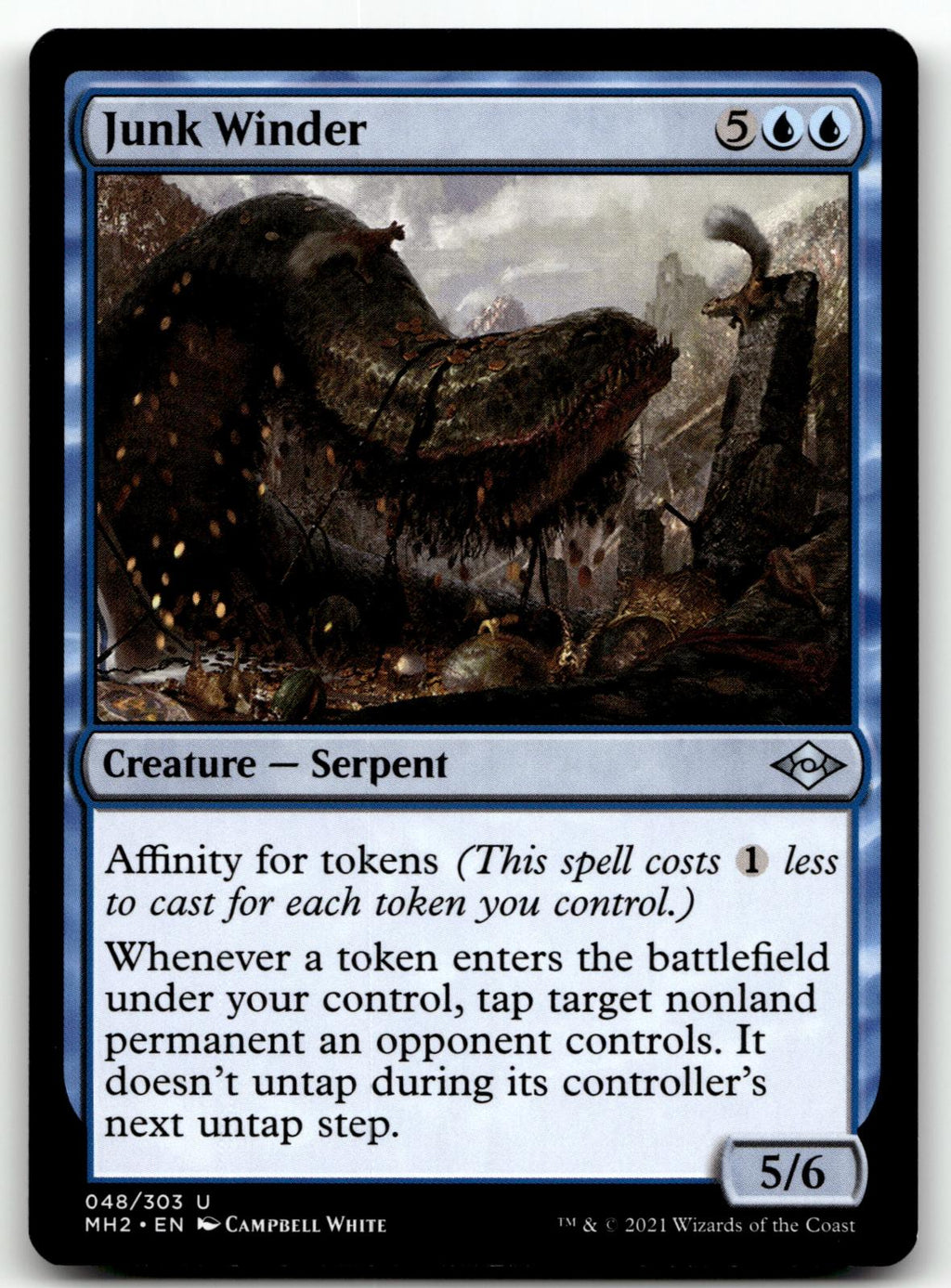 Junk Winder 48 Uncommon Modern Horizons 2 Magic: The Gathering Near Mint
