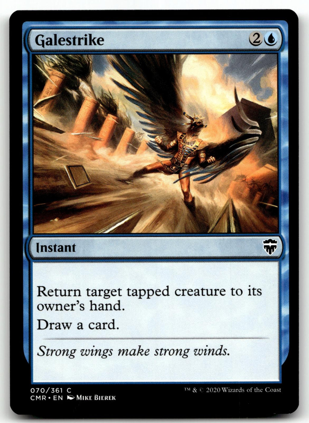 Galestrike 70 Common Commander Legends Magic: The Gathering Near Mint