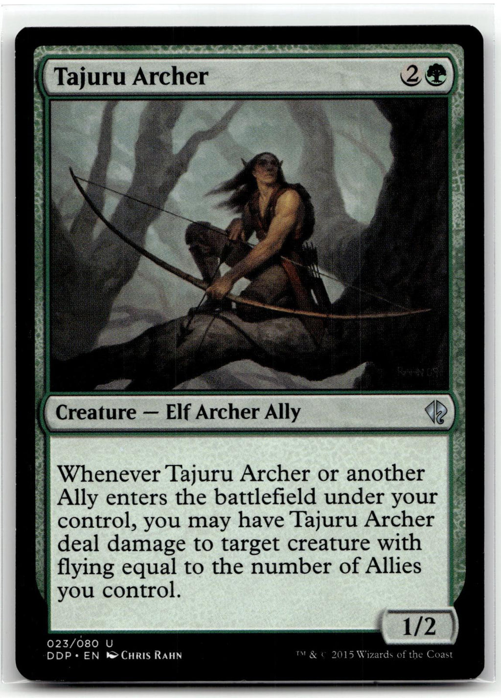 Tajuru Archer 23 Duel Decks: Zendikar vs. Eldrazi Magic: The Gathering NM
