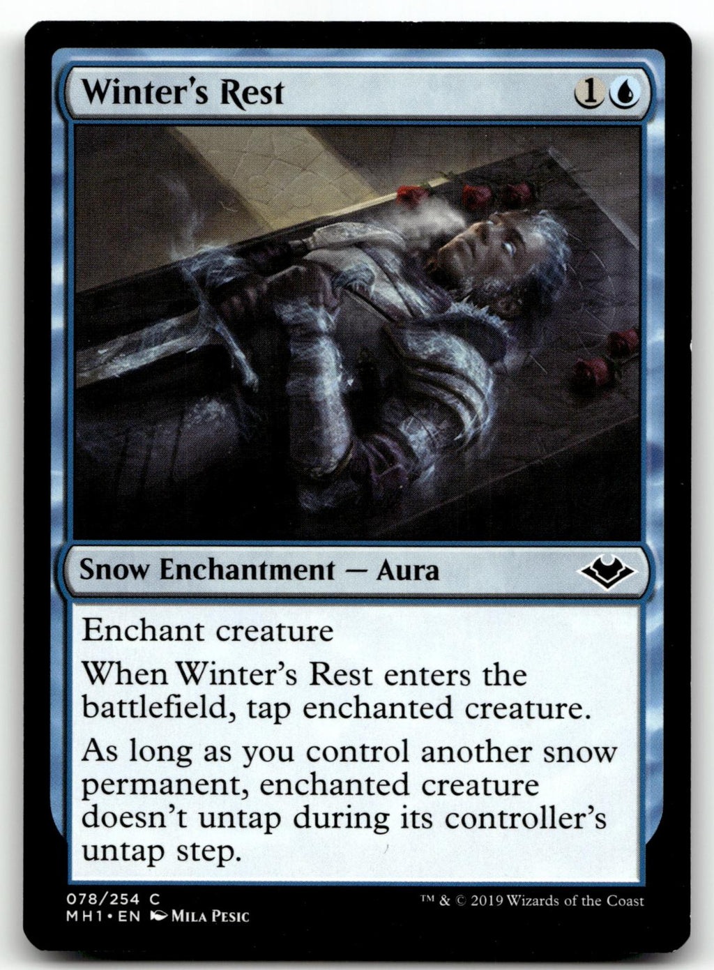 Winter's Rest 78 Common Modern Horizons Magic: The Gathering Near Mint
