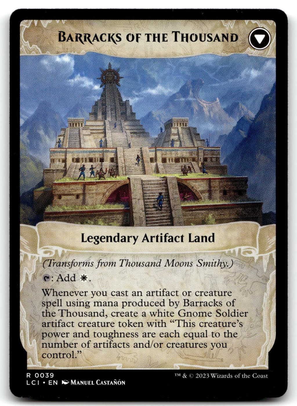 Thousand Moons Smithy 39 Rare The Lost Caverns of Ixalan Magic: The Gathering NM
