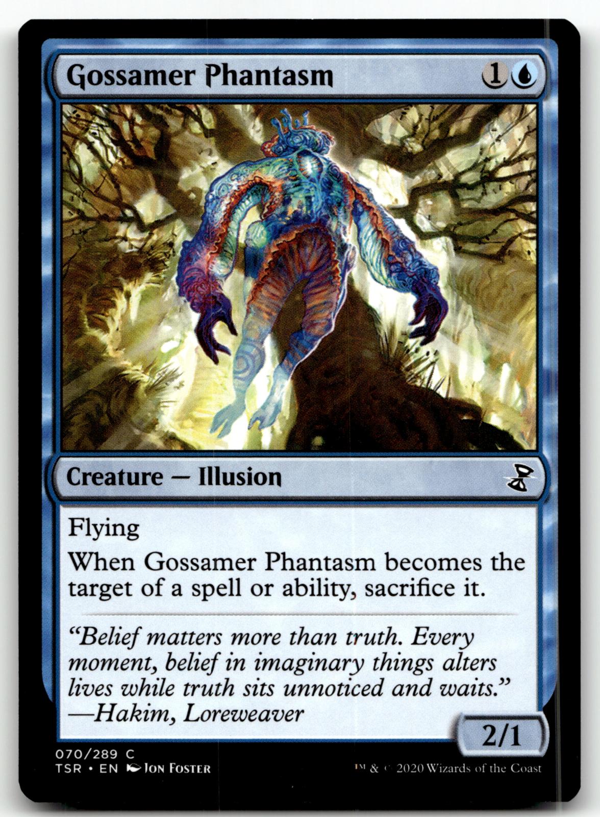 Gossamer Phantasm 70 Common Time Spiral: Remastered Magic: The Gathering NM