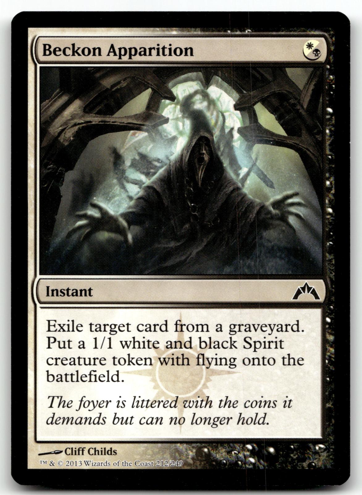 Beckon Apparition 212 Common Gatecrash Magic: The Gathering Near Mint