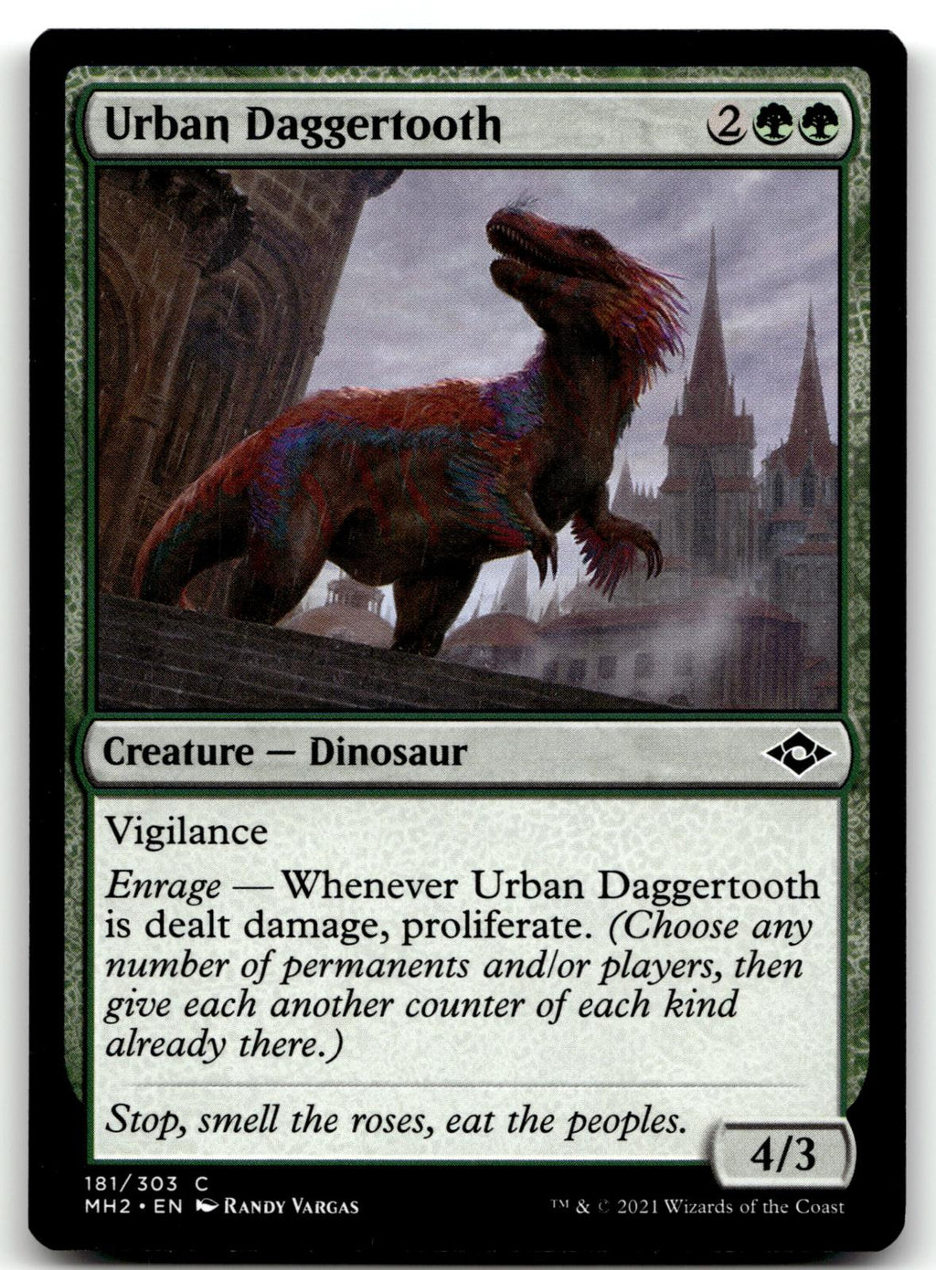 Urban Daggertooth 181 Common Modern Horizons 2 Magic: The Gathering Near Mint