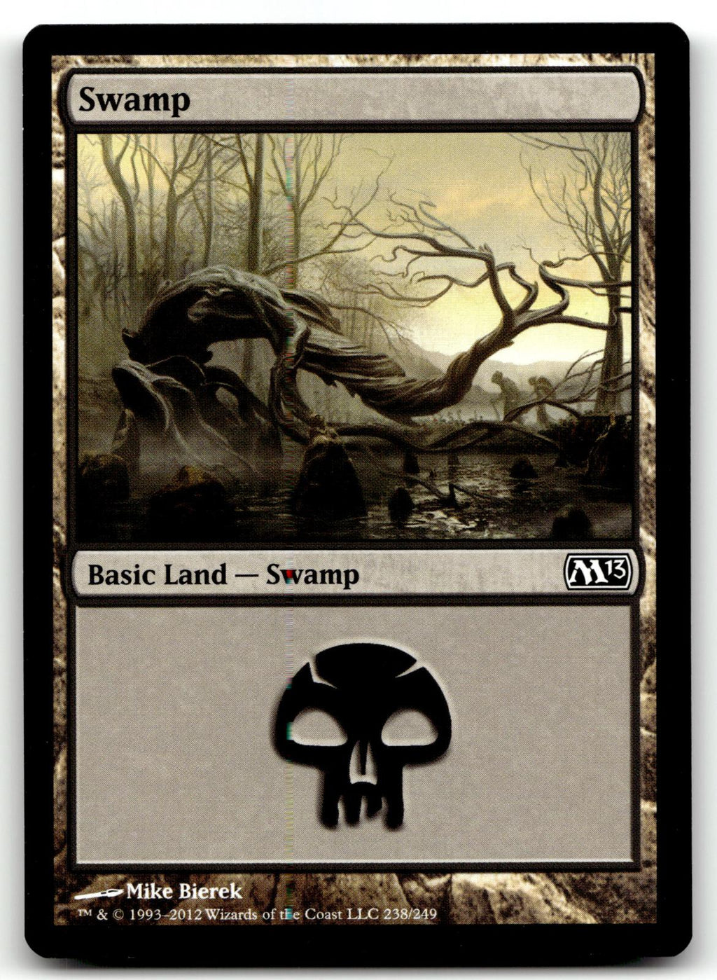 Swamp (238) 238 Land Magic 2013 (M13) Magic: The Gathering Near Mint