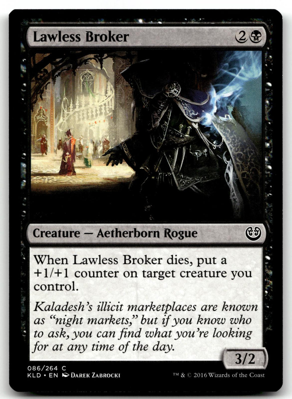 Lawless Broker 86 Common Kaladesh Magic: The Gathering Near Mint