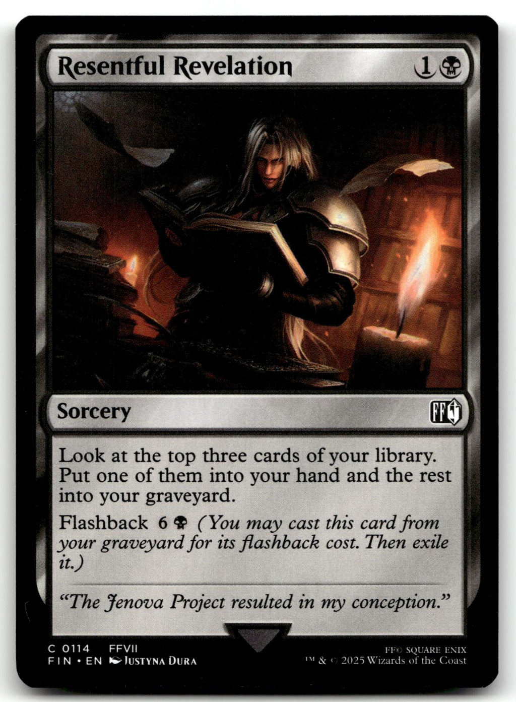Resentful Revelation 114 Common FINAL FANTASY Magic: The Gathering Near Mint