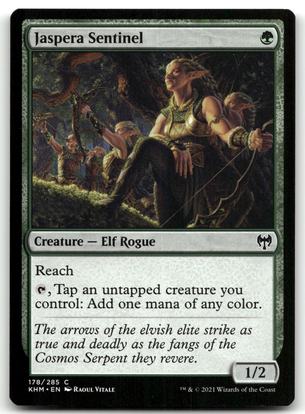 Jaspera Sentinel 178 Common Kaldheim Magic: The Gathering Near Mint