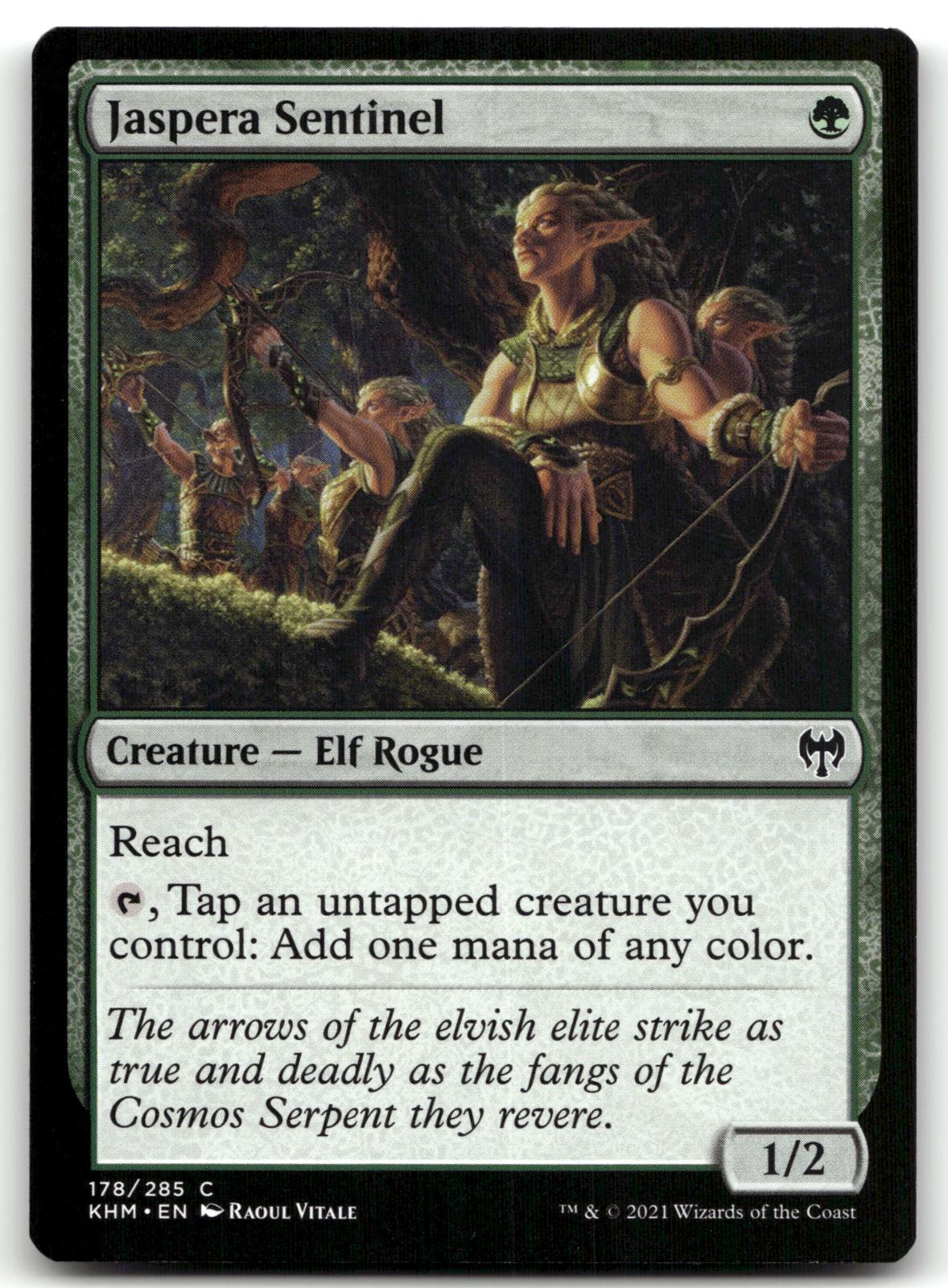 Jaspera Sentinel 178 Common Kaldheim Magic: The Gathering Near Mint