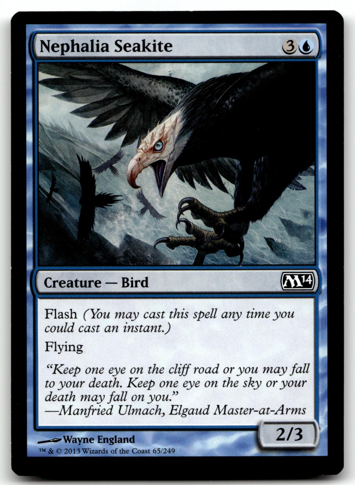 Nephalia Seakite 65 Common Magic 2014 (M14) Magic: The Gathering Near Mint