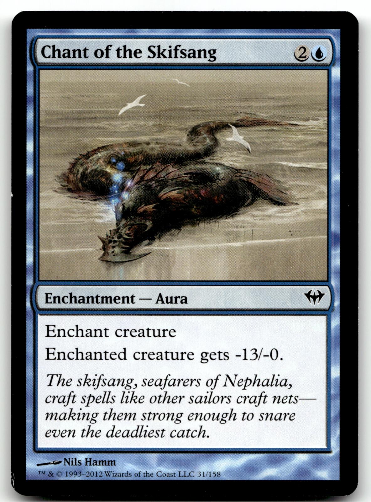Chant of the Skifsang 31 Common Dark Ascension Magic: The Gathering Near Mint