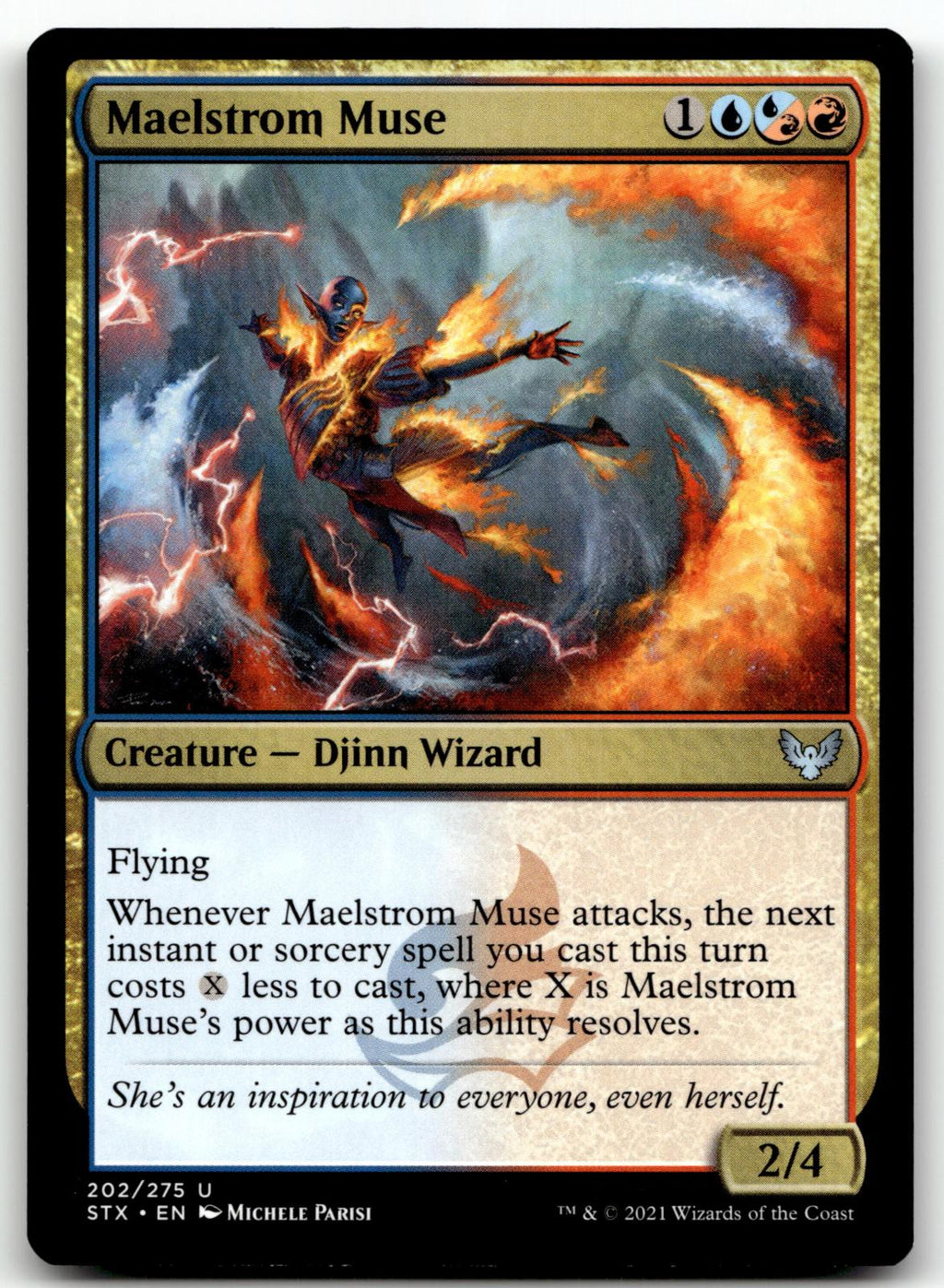 Maelstrom Muse 202 Uncommon Strixhaven: School of Mages Magic: The Gathering NM