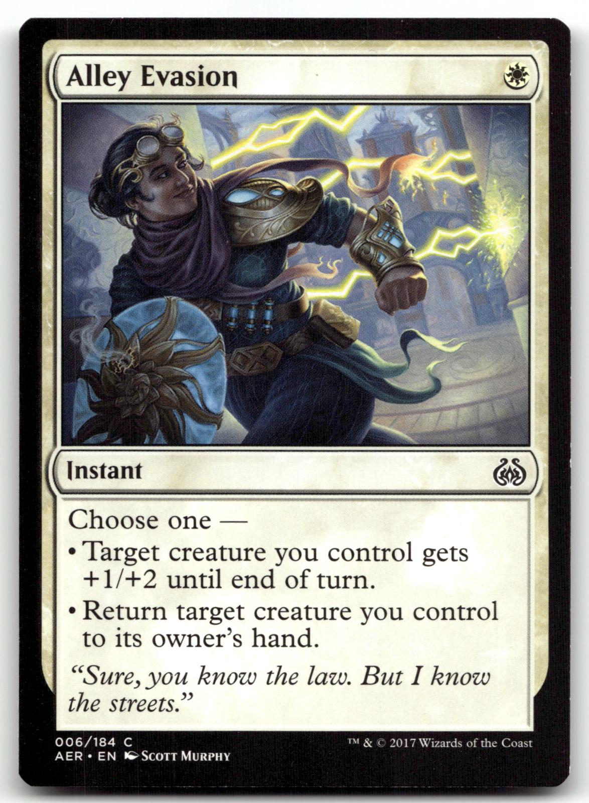 Alley Evasion 6 Common Aether Revolt Magic: The Gathering Near Mint