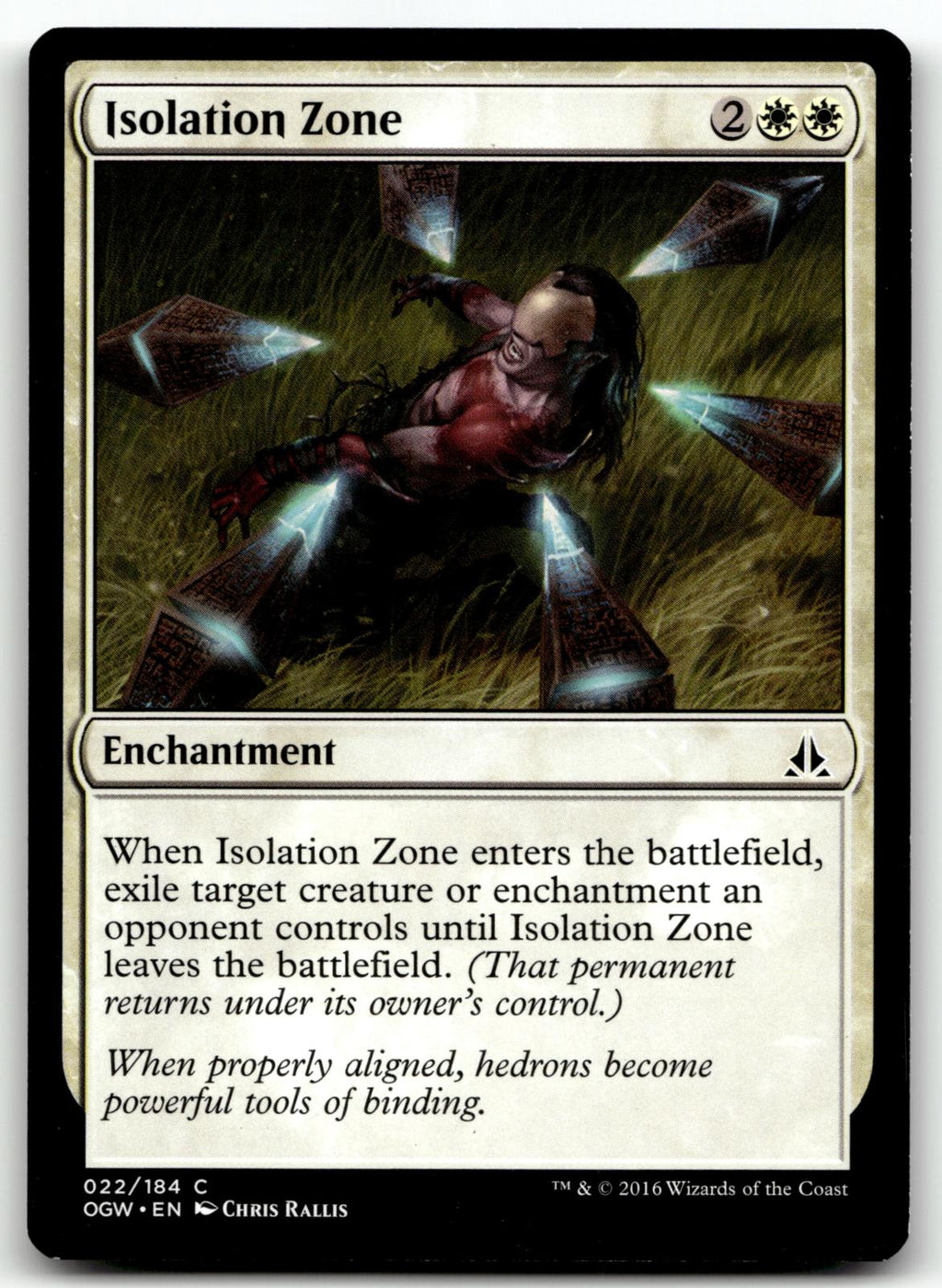Isolation Zone 22 Common Oath of the Gatewatch Magic: The Gathering Near Mint