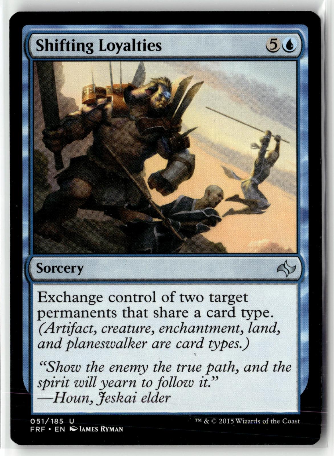 Shifting Loyalties 51 Uncommon Fate Reforged Magic: The Gathering Near Mint