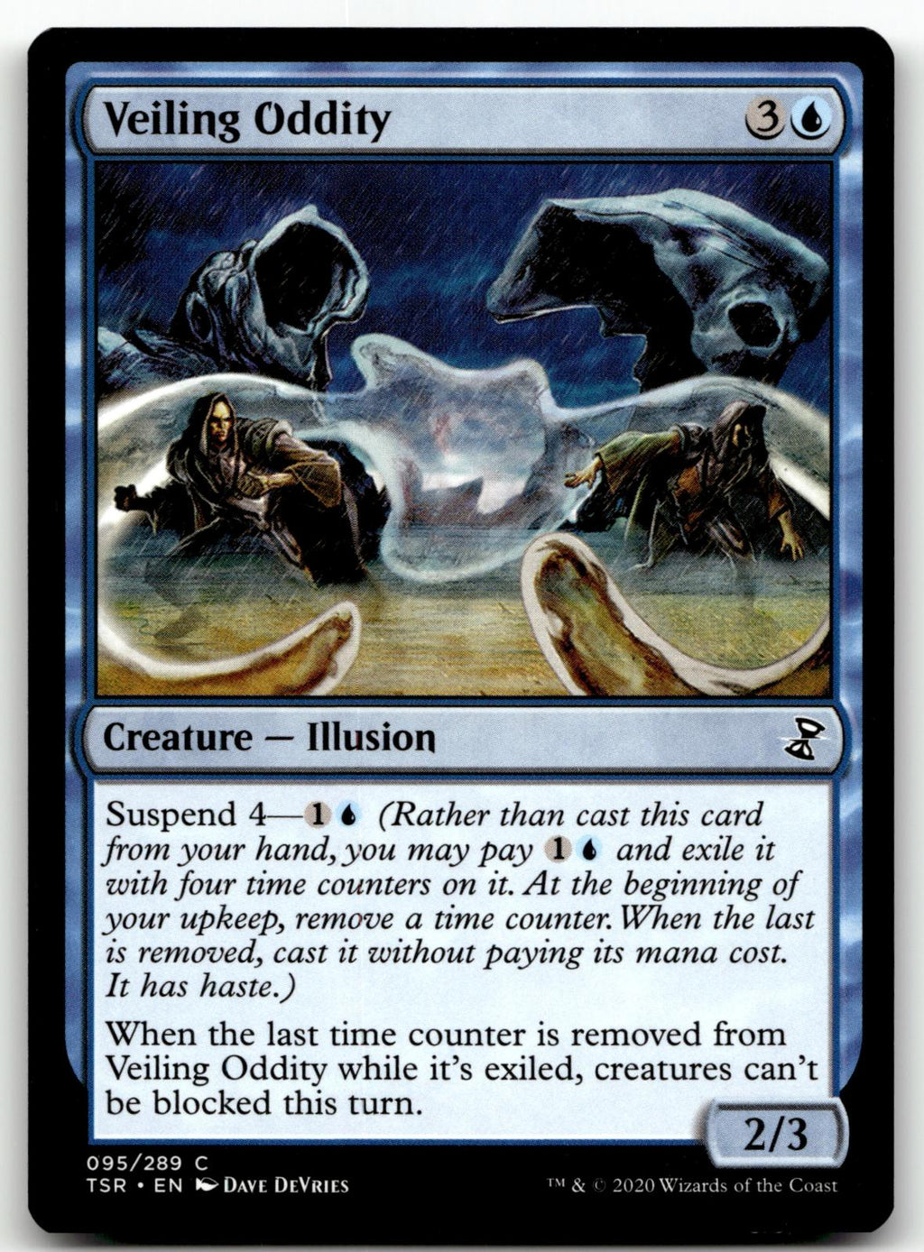 Veiling Oddity 95 Common Time Spiral: Remastered Magic: The Gathering Near Mint