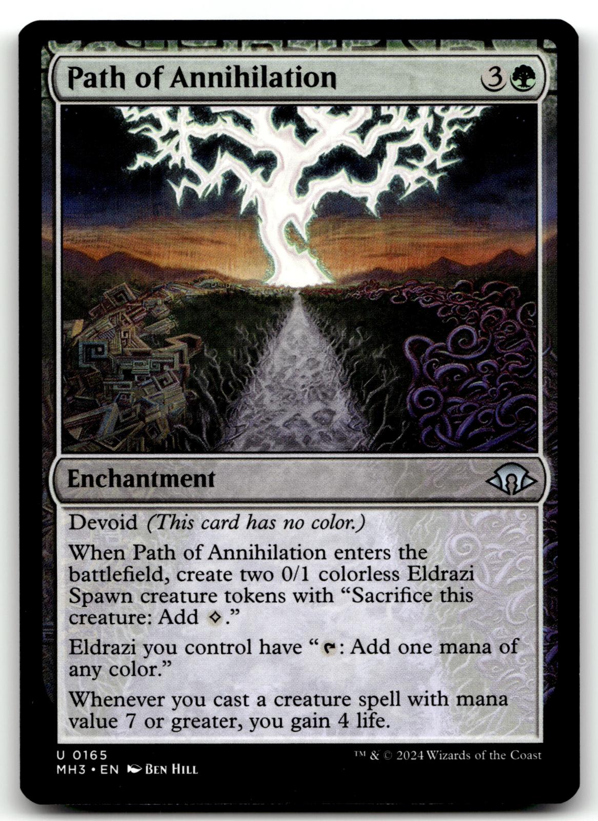 Path of Annihilation 165 Uncommon Modern Horizons 3 Magic: The Gathering NM