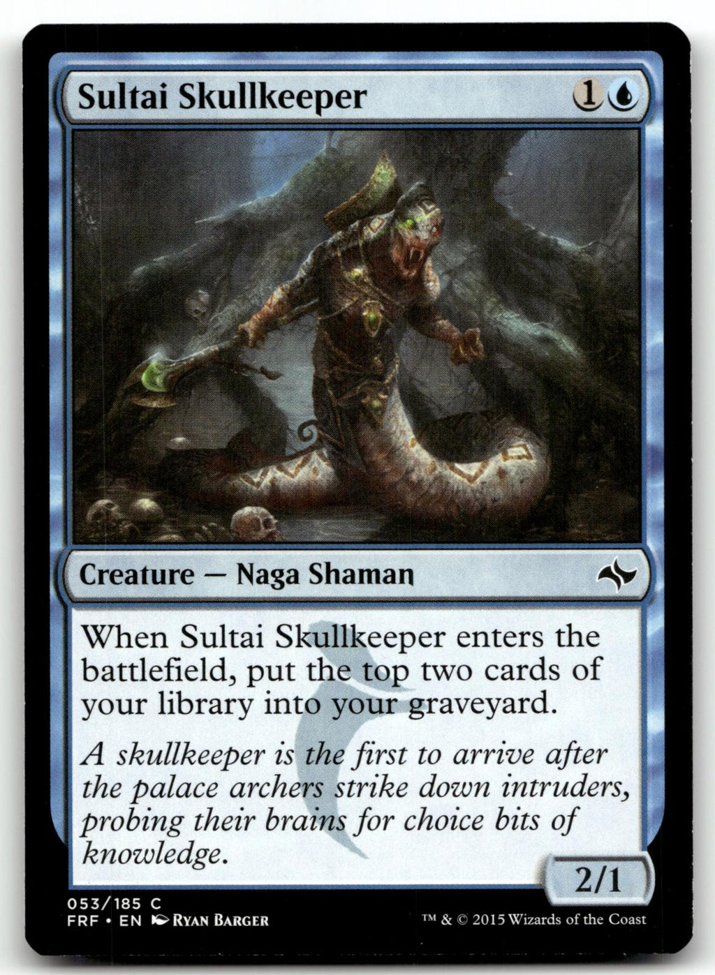 Sultai Skullkeeper 53 Common Fate Reforged Magic: The Gathering Near Mint