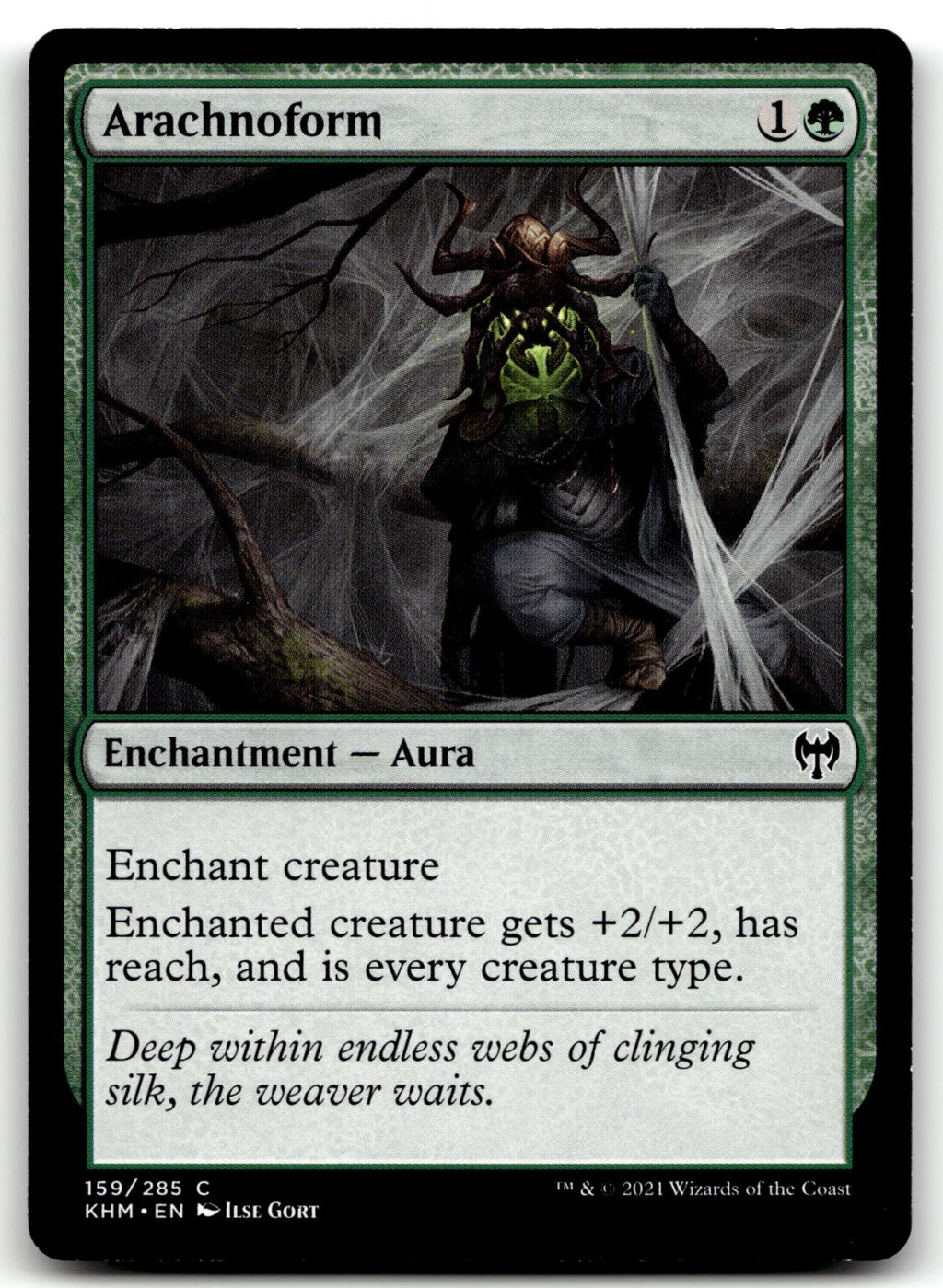 Arachnoform 159 Common Kaldheim Magic: The Gathering Near Mint