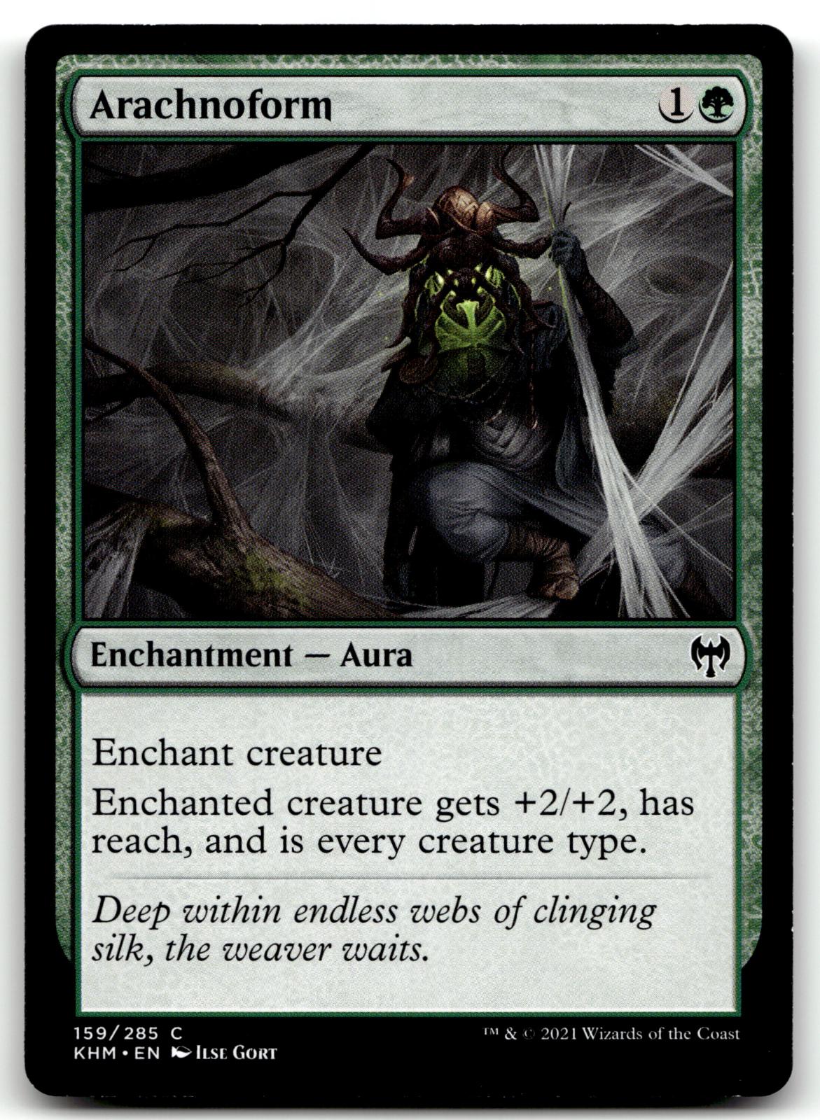 Arachnoform 159 Common Kaldheim Magic: The Gathering Near Mint