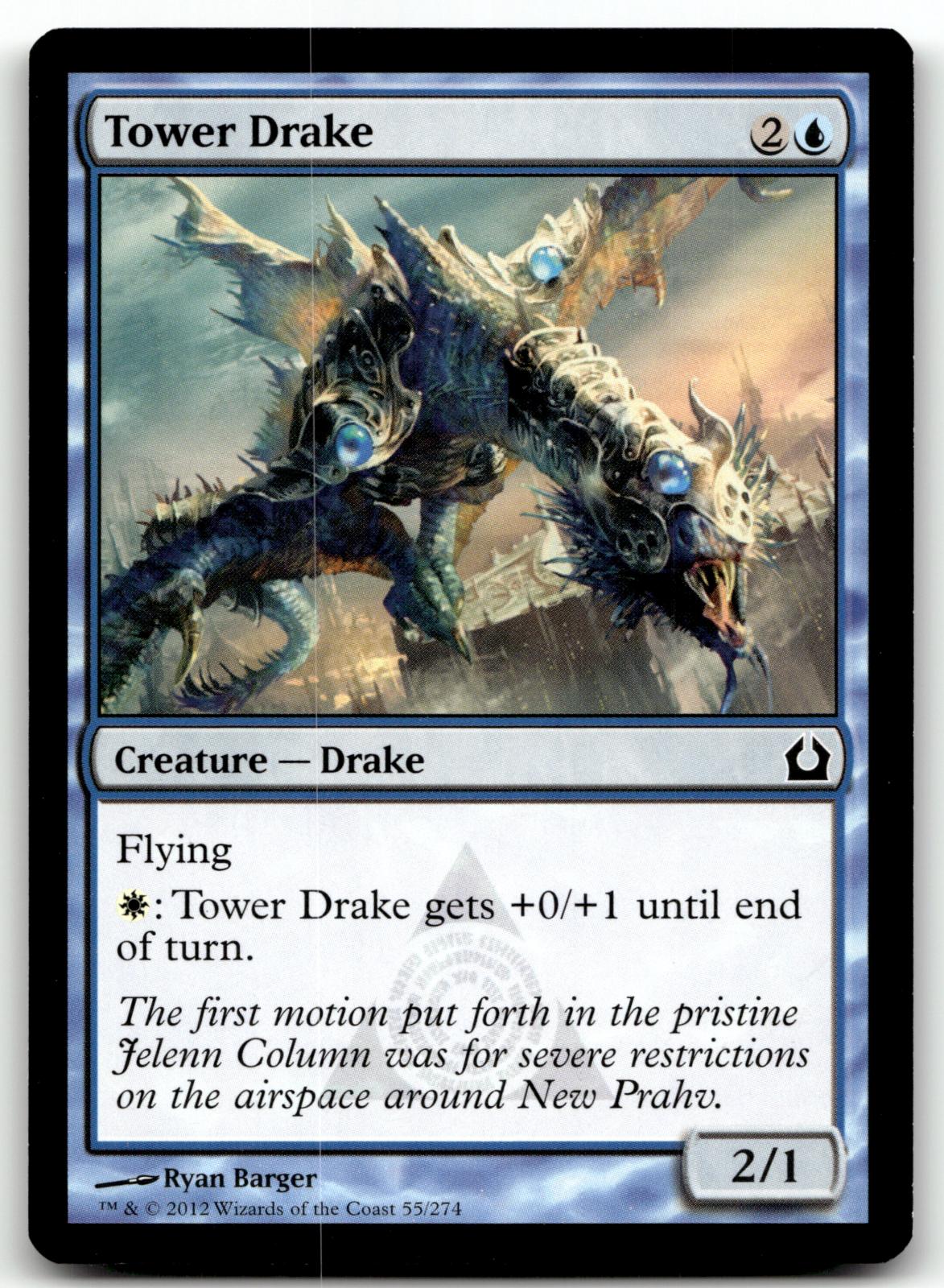 Tower Drake 55 Common Return to Ravnica Magic: The Gathering Near Mint