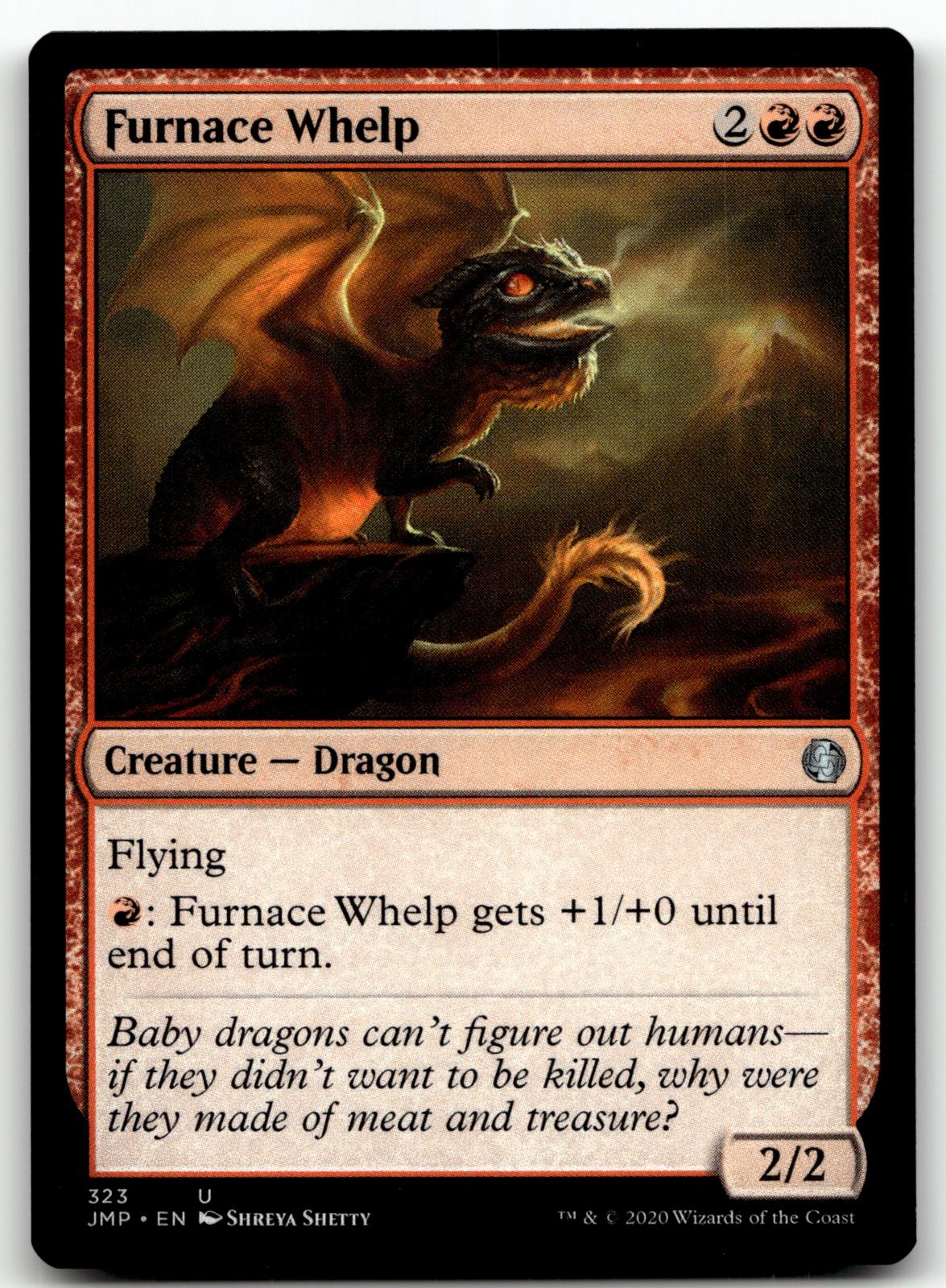 Furnace Whelp 323 Uncommon Jumpstart Magic: The Gathering Near Mint