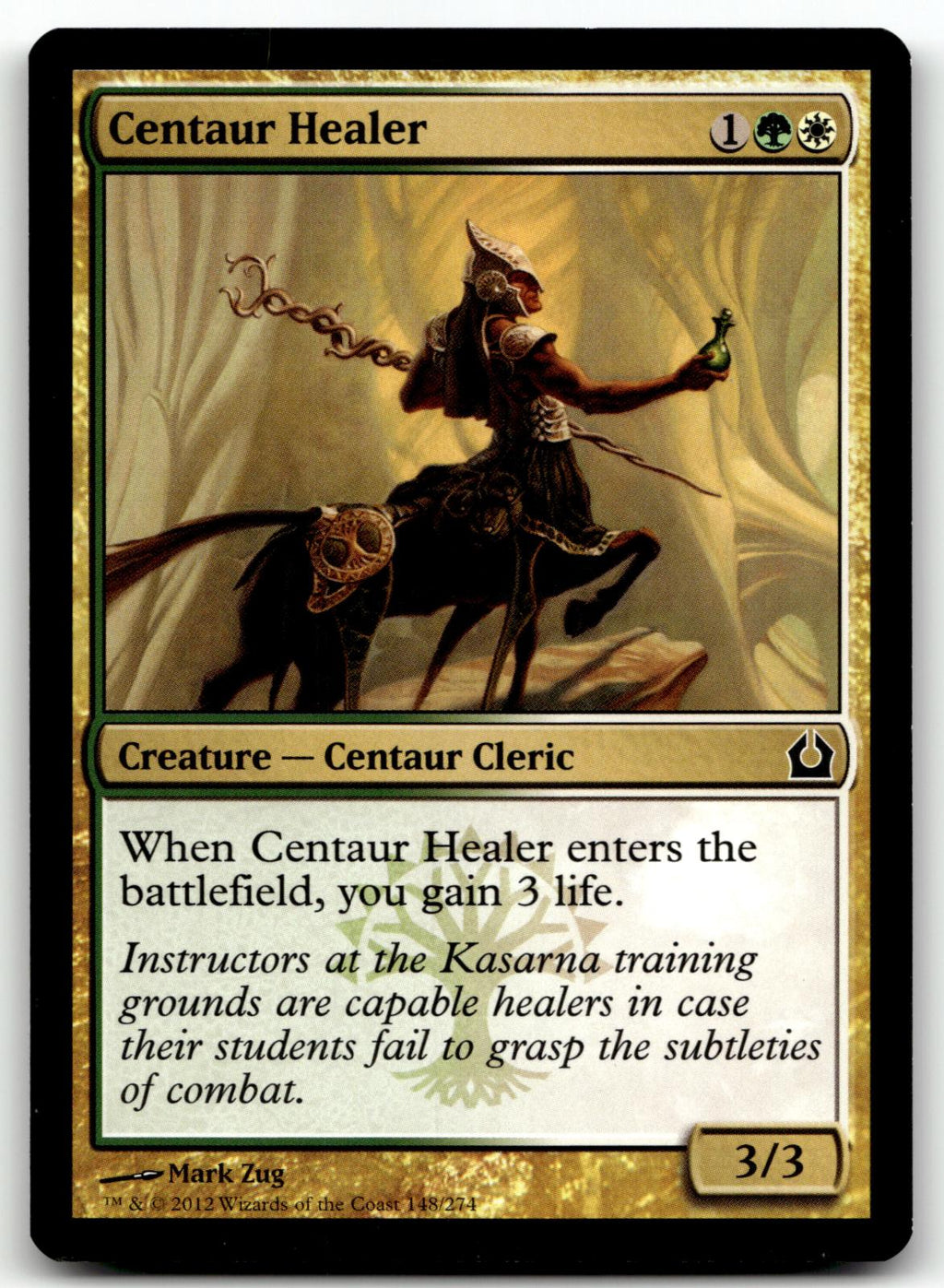 Centaur Healer 148 Common Return to Ravnica Magic: The Gathering Near Mint